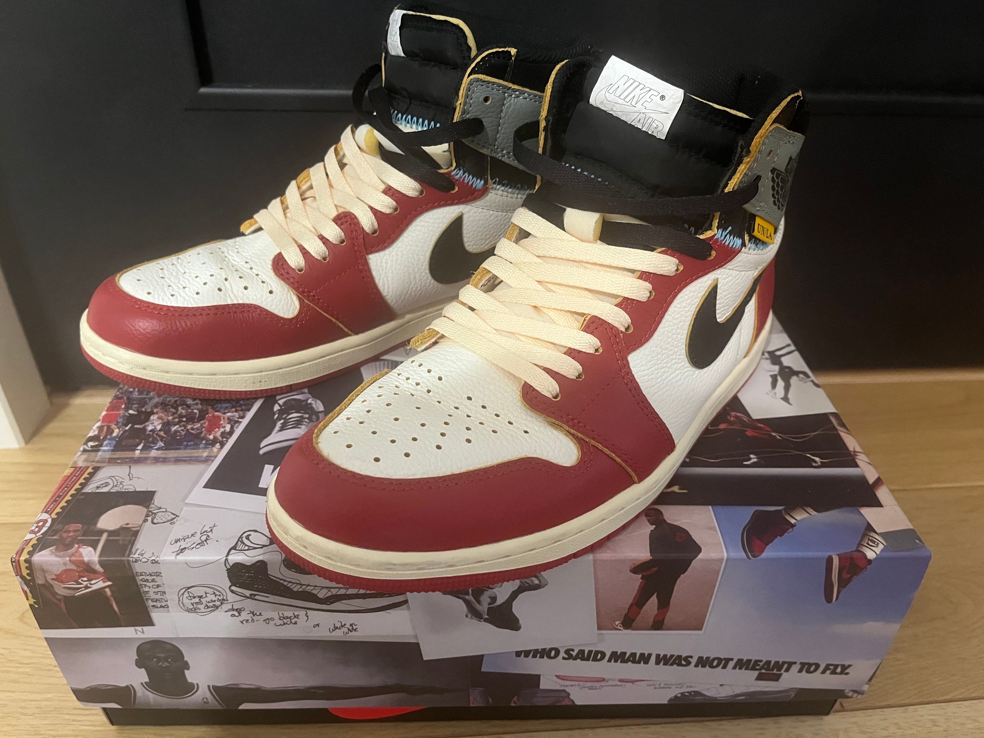 UNION × Nike Air Jordan 1 Retro High OG "Chicago/Shadow"