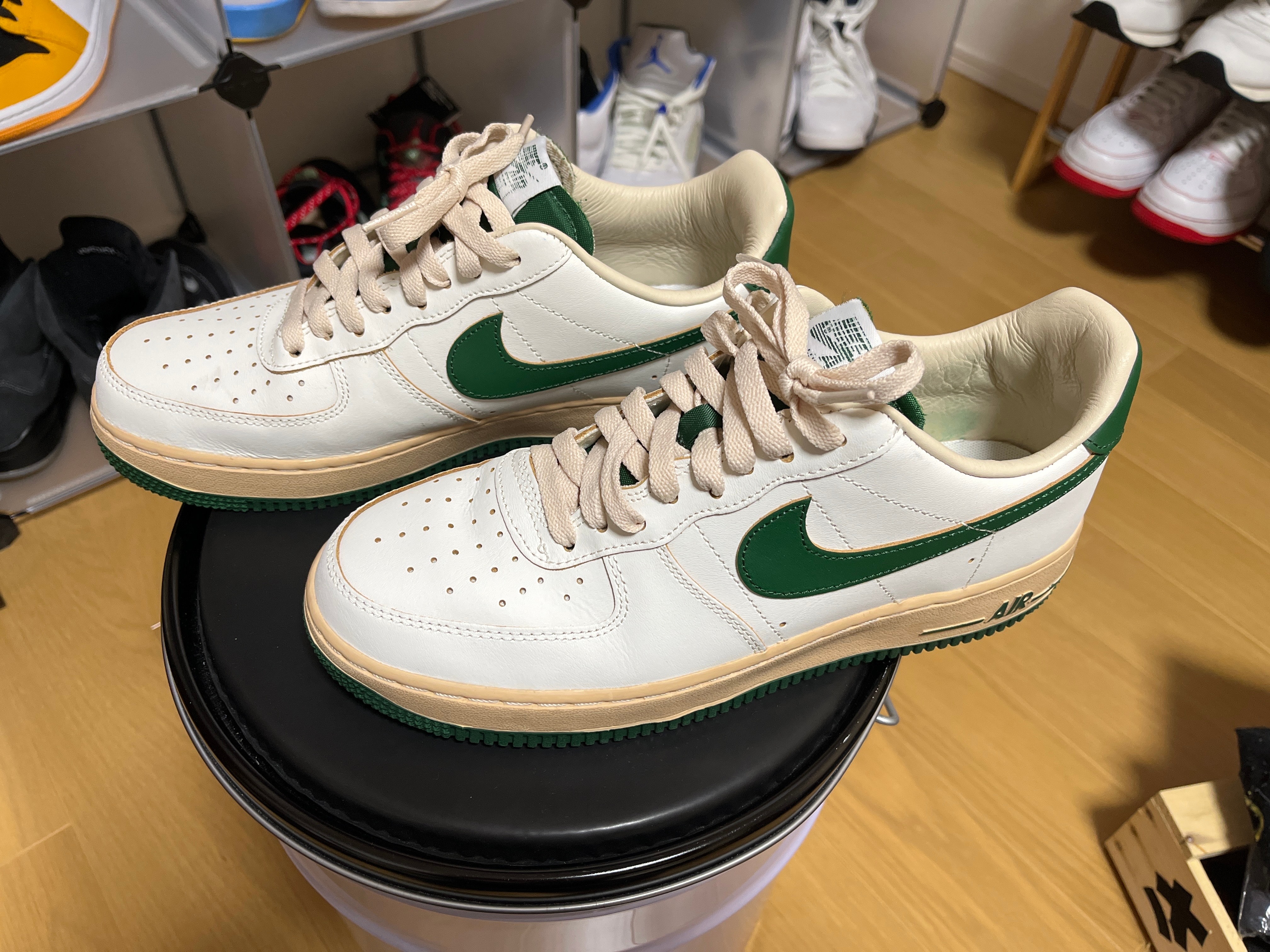 Nike Women's Air Force 1 Low "Green and Muslin"