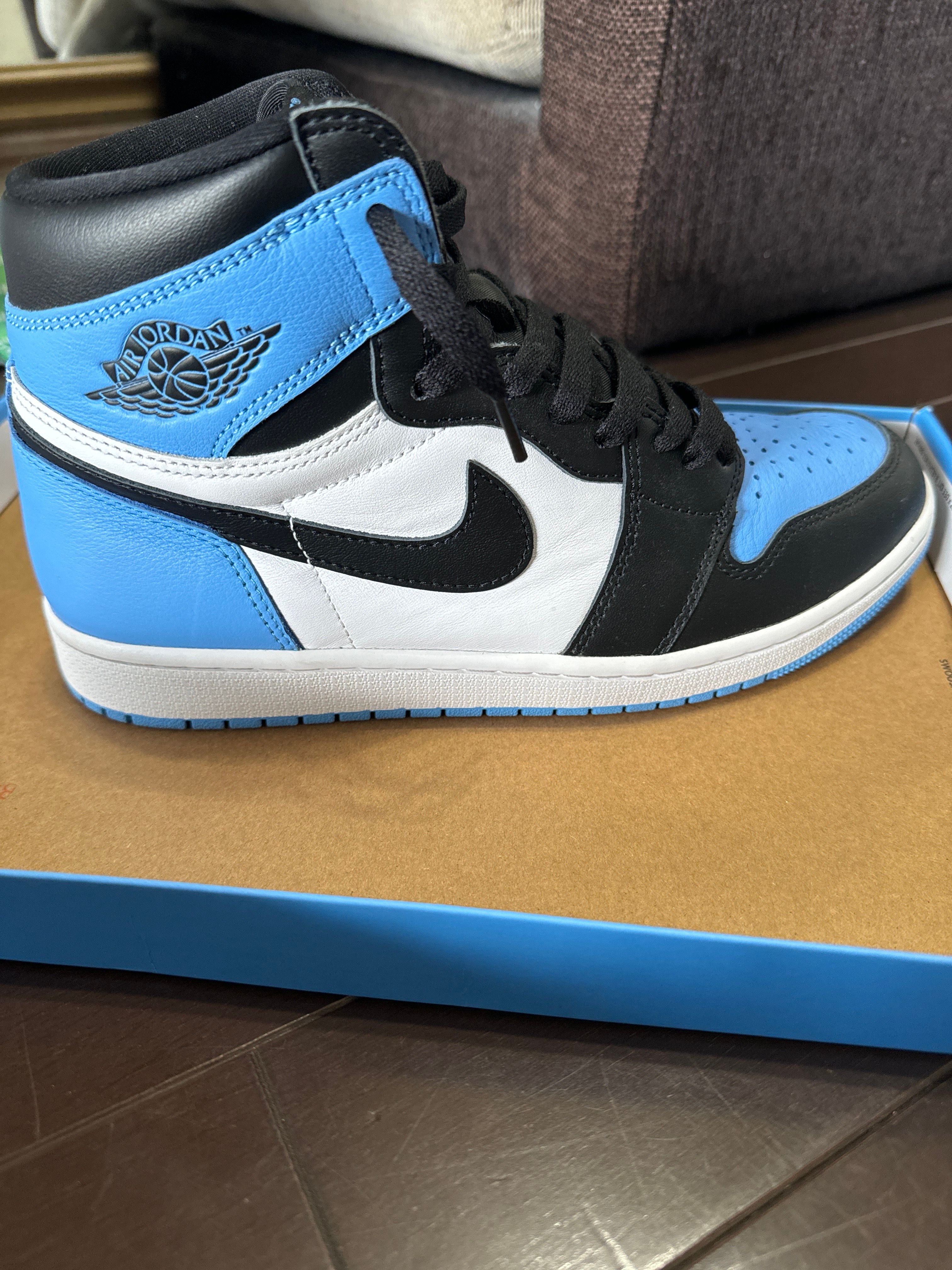 Nike Air Jordan 1 Retro High OG "University Blue/UNC Toe"