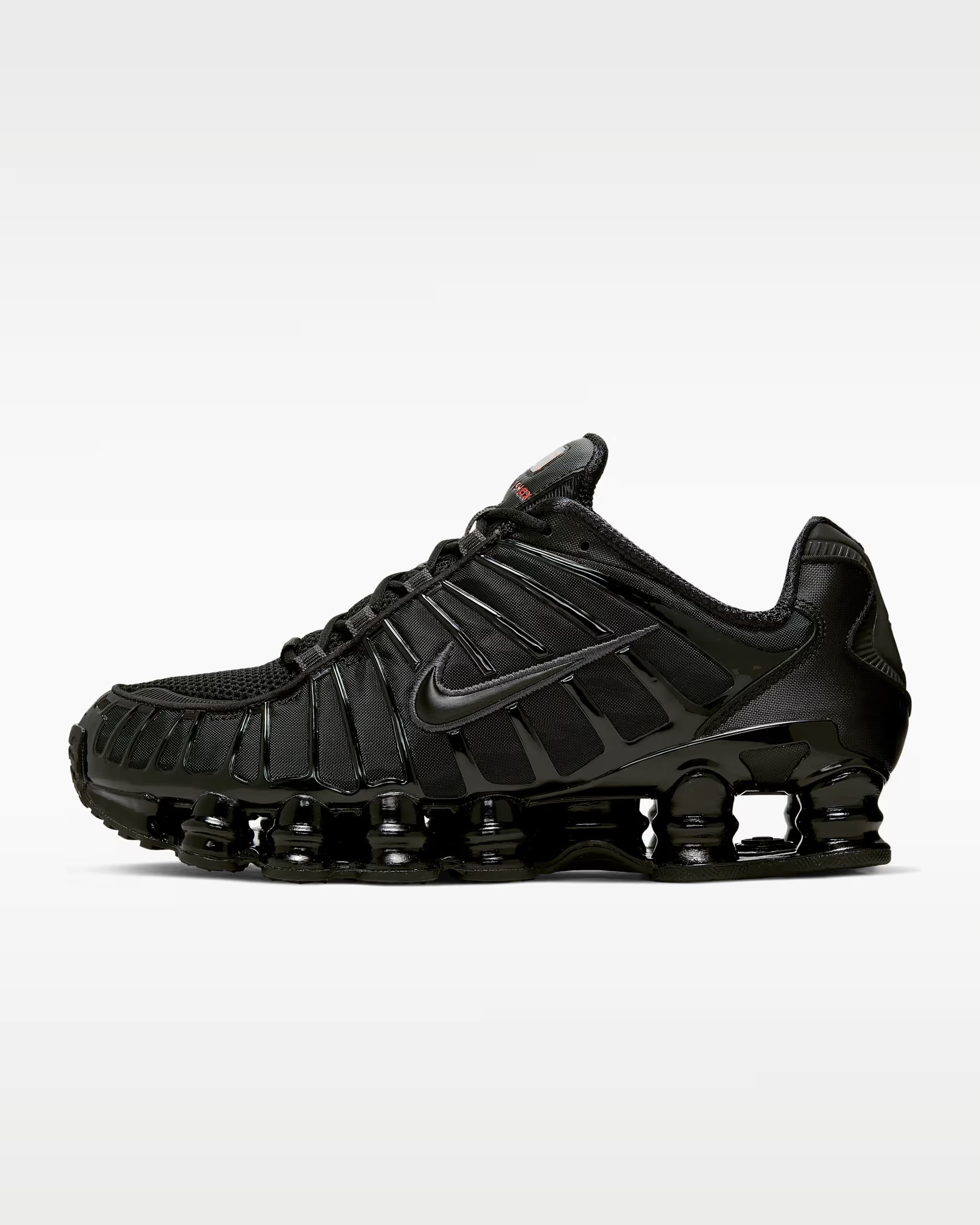 Nike Shox TL "Black/Metallic Hematite/Max Orange/Black"