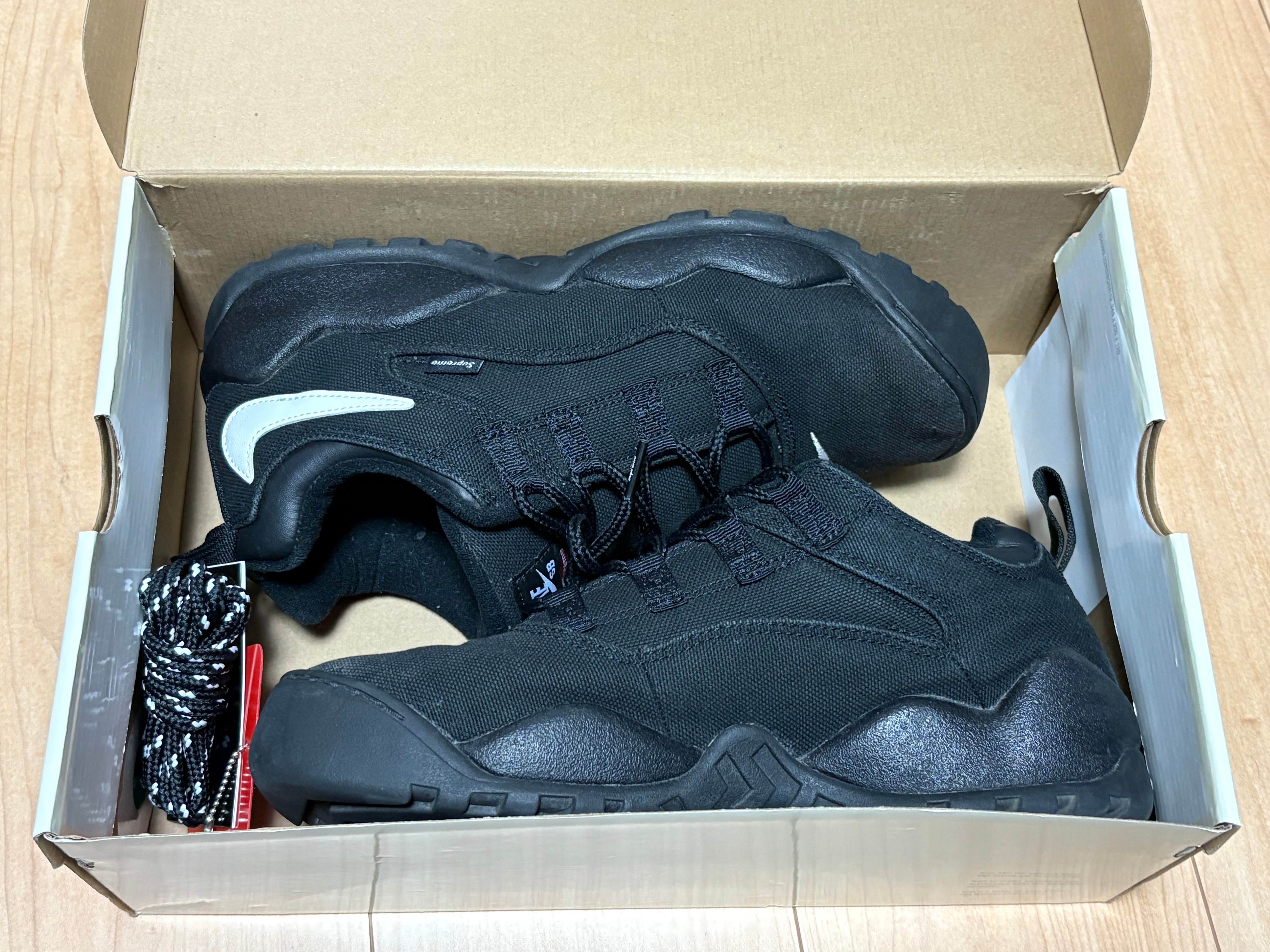 Supreme × Nike SB Darwin Low "Black"