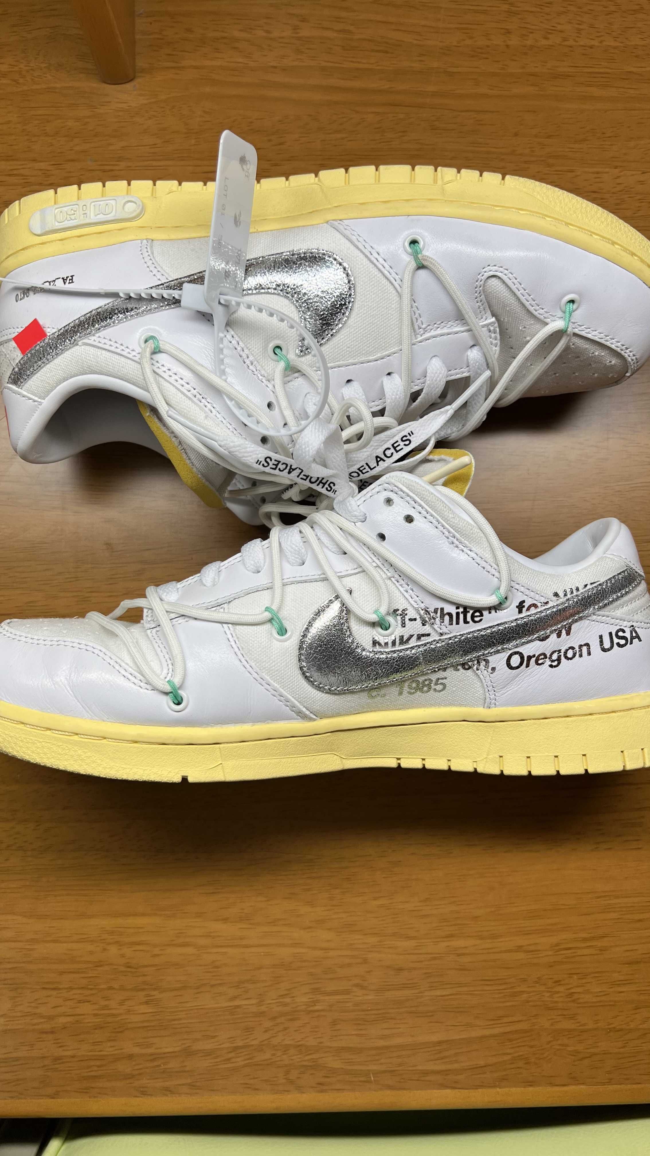 Off-White × Nike Dunk Low 1 of 50 "Lot.1"
