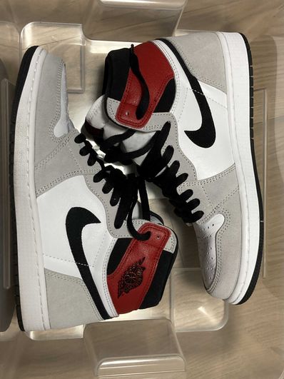 Nike Air Jordan 1 High OG "White/Black/Light Smoke Grey"