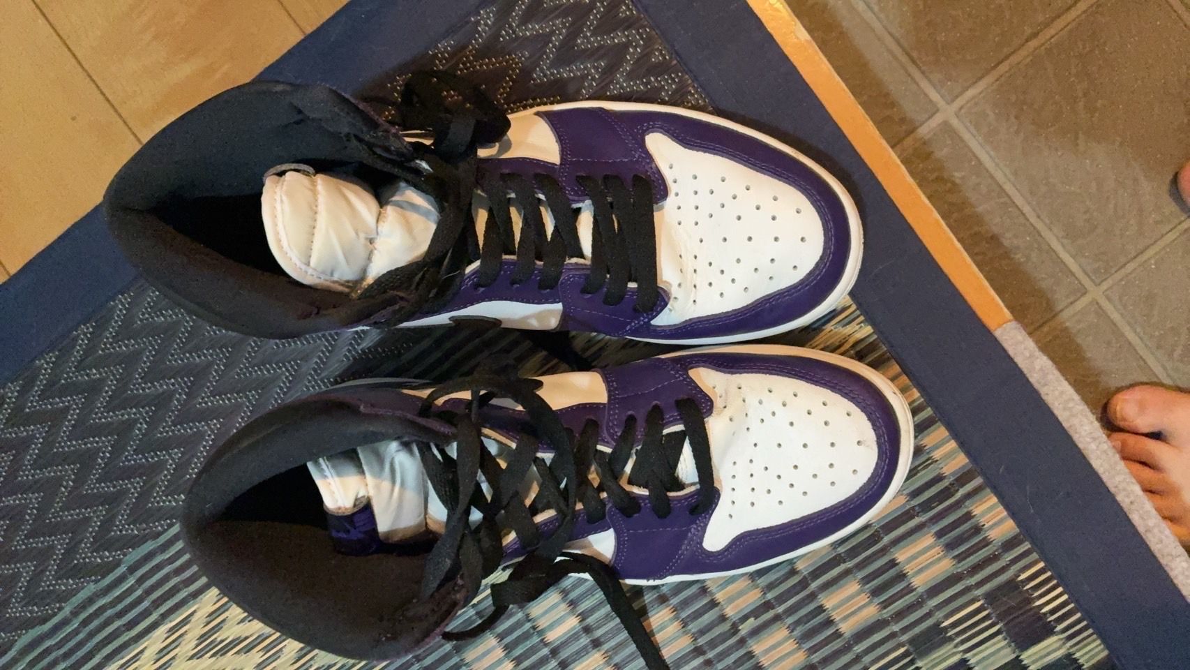 Nike Air Jordan 1 Retro High OG "Court Purple White/Black" (2020)
