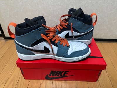 FACETASM × Nike Air Jordan 1 Mid "White/Navy"