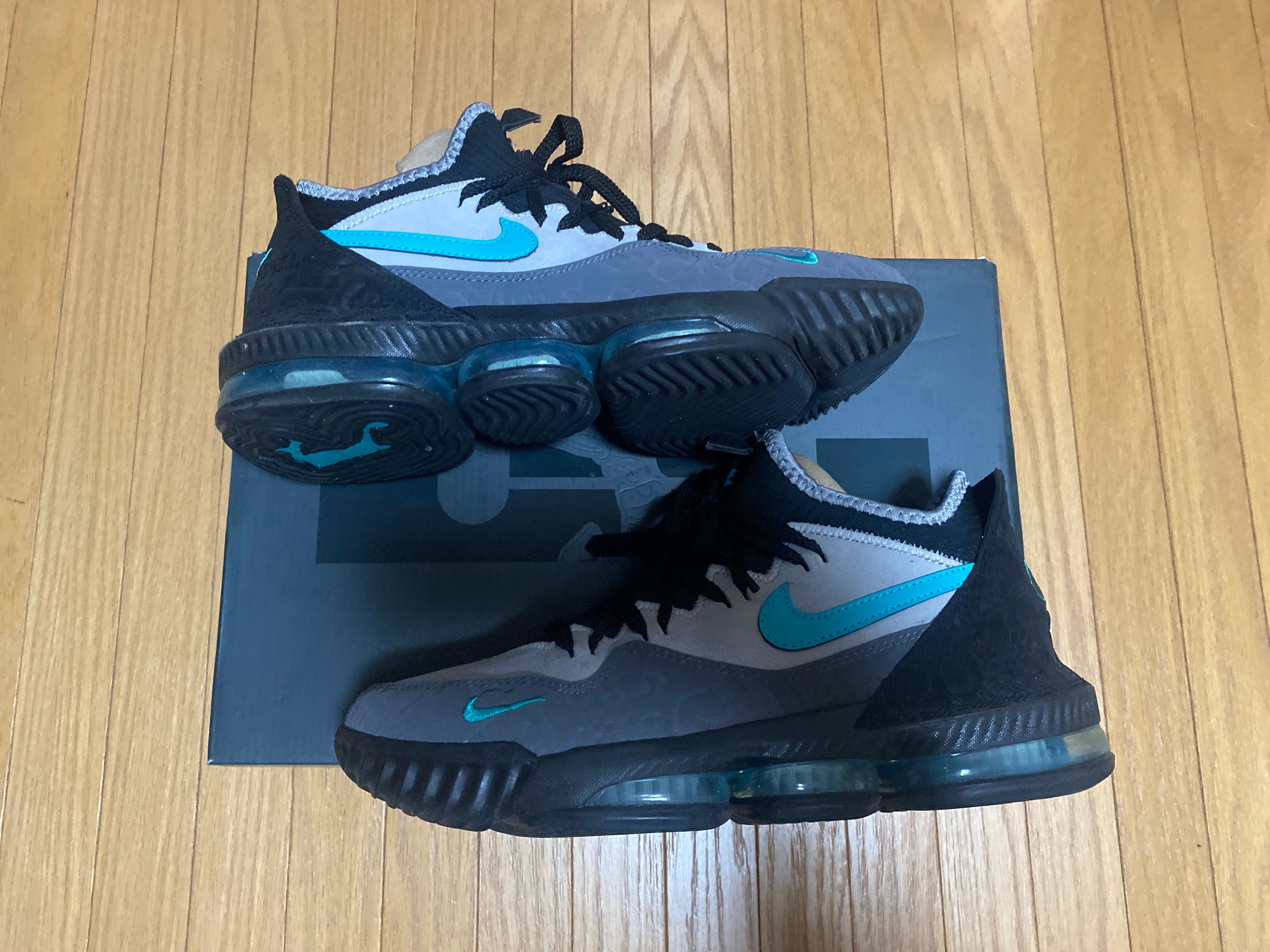 atmos × Nike LeBron 16 "Clear Jade"