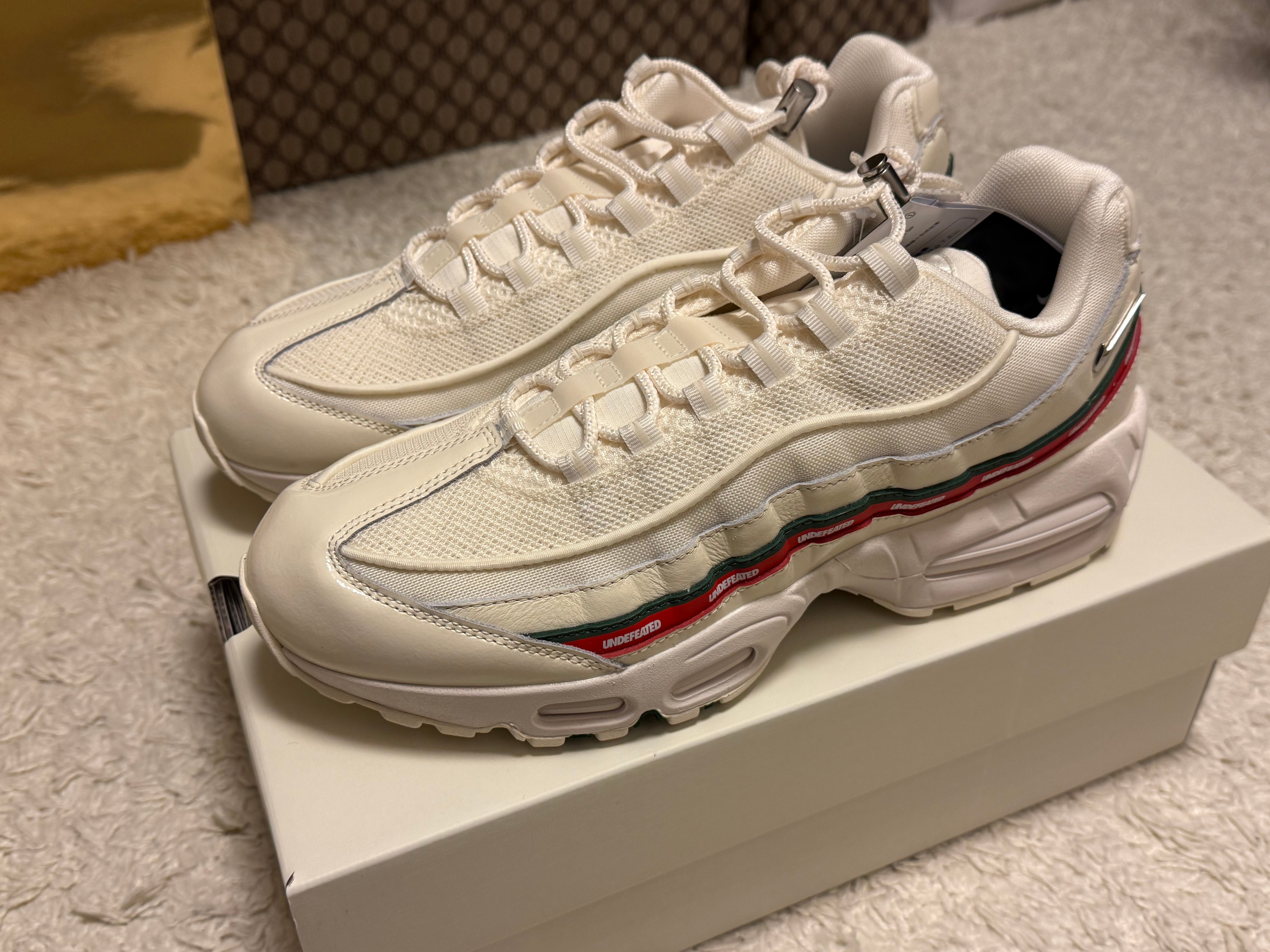 UNDEFEATED × Nike Air Max 95 SP "Sail"