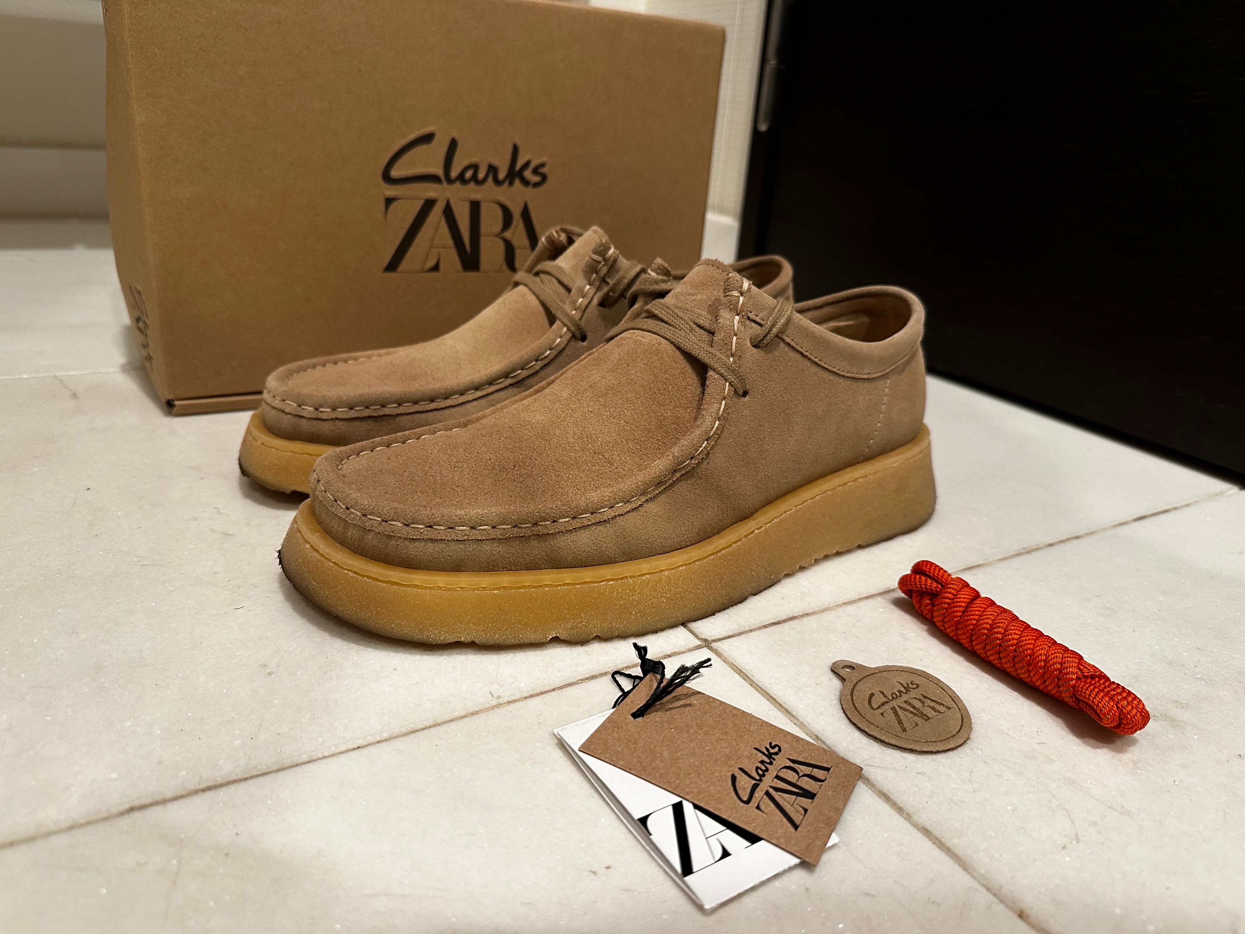 Zara × Clarks Leather Shoes "Beige"