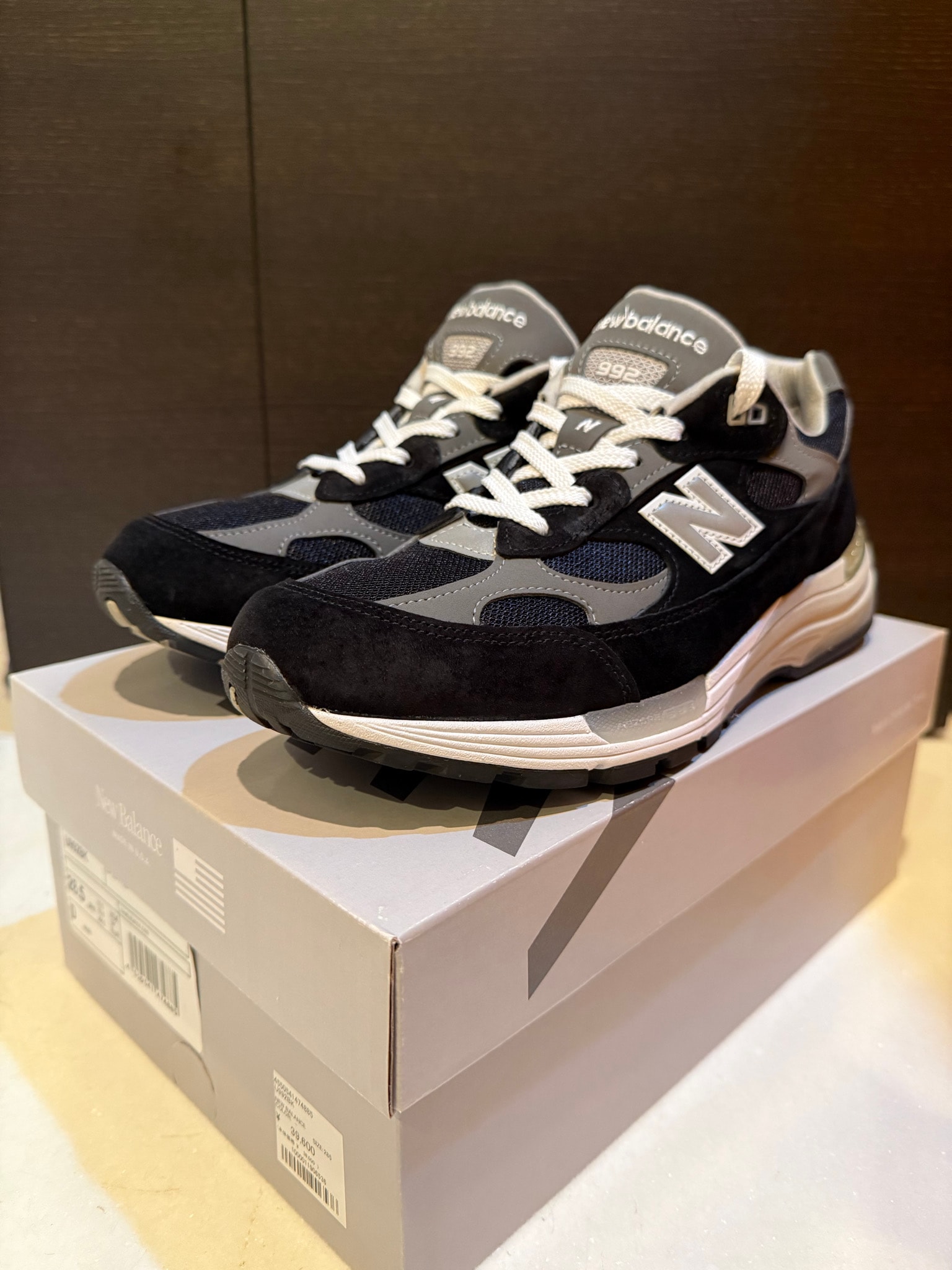 New Balance 992 "Black" (2025/2026)