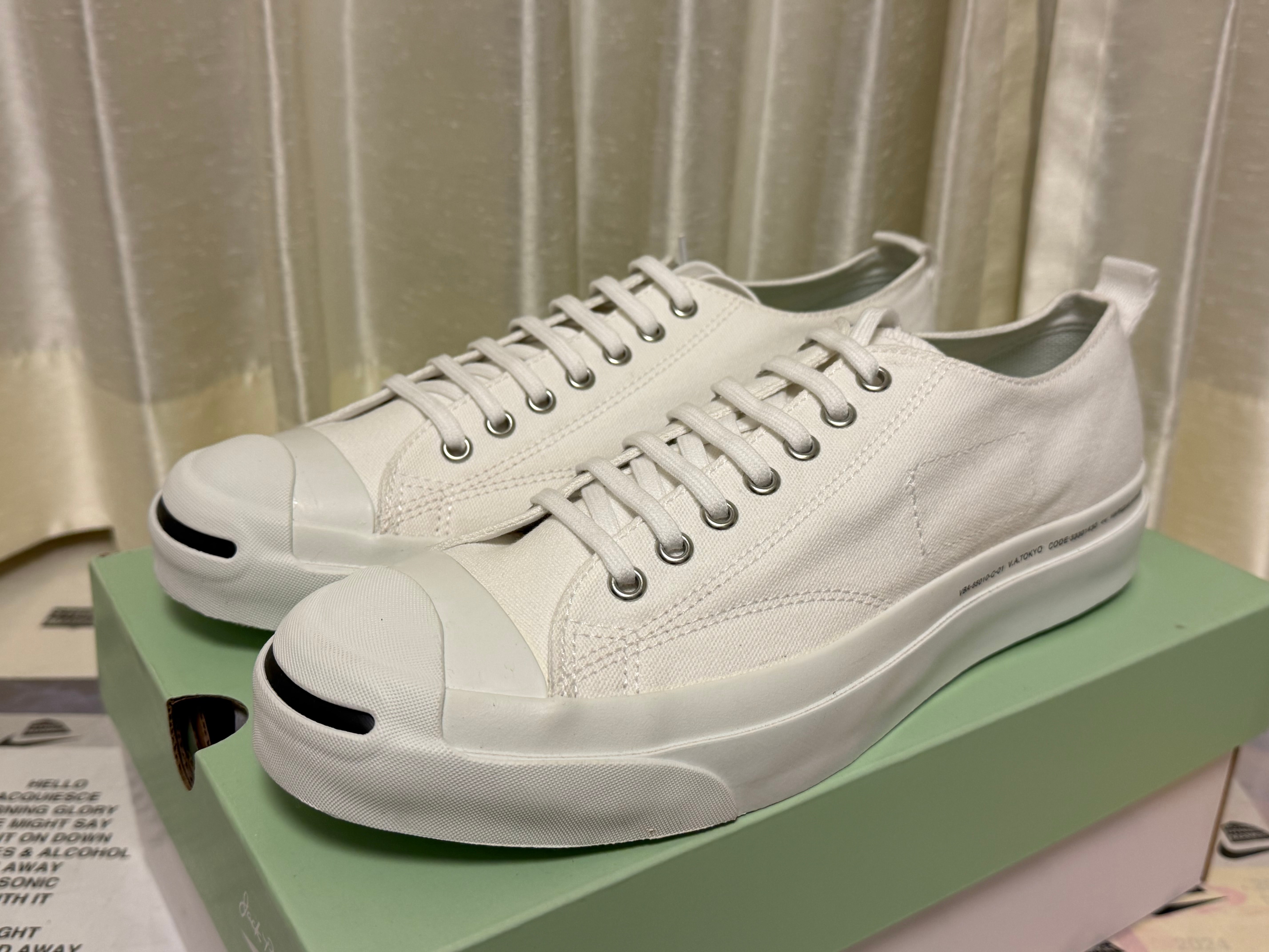 fragment design × VA × Converse Jack Purcell 1935 "White"