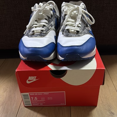 atmos × Nike Air Max 1 Blue "We Love Nike"