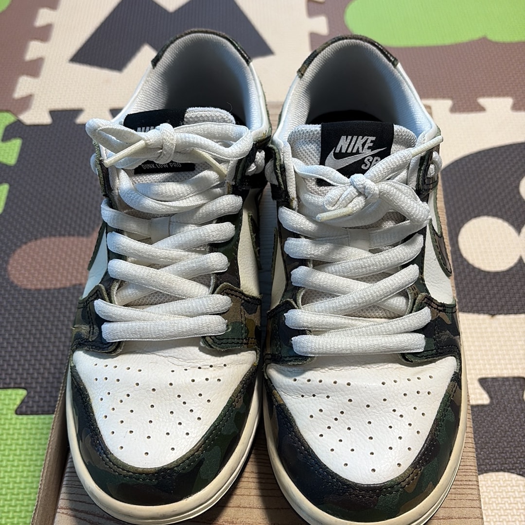 Nike SB Dunk Low Pro "Camo Legion Green"