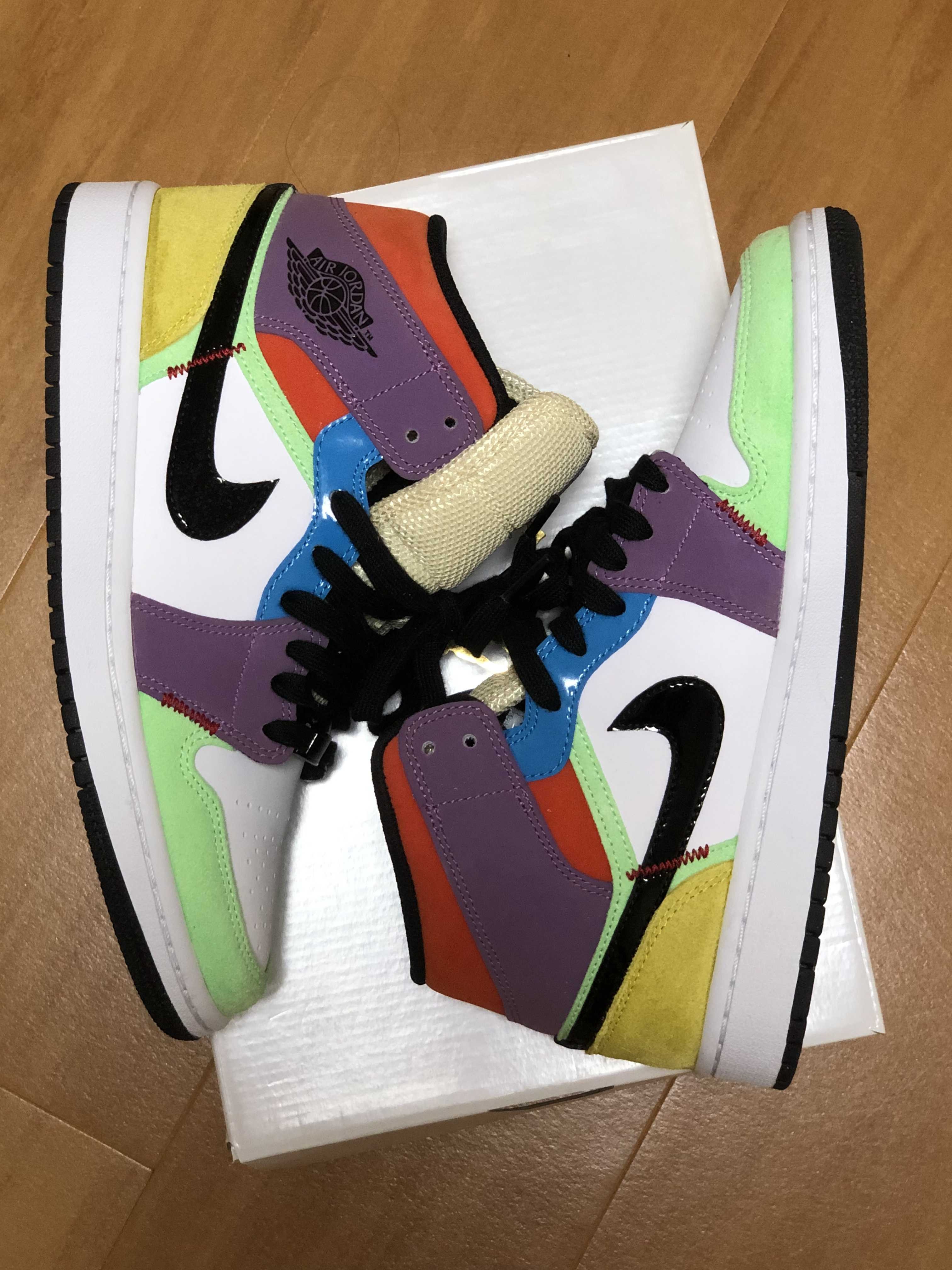 Nike Women's Air Jordan 1 Mid "Multi Color"