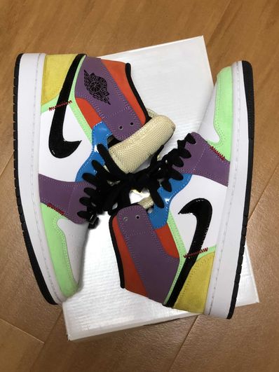 Nike Women's Air Jordan 1 Mid "Multi Color"