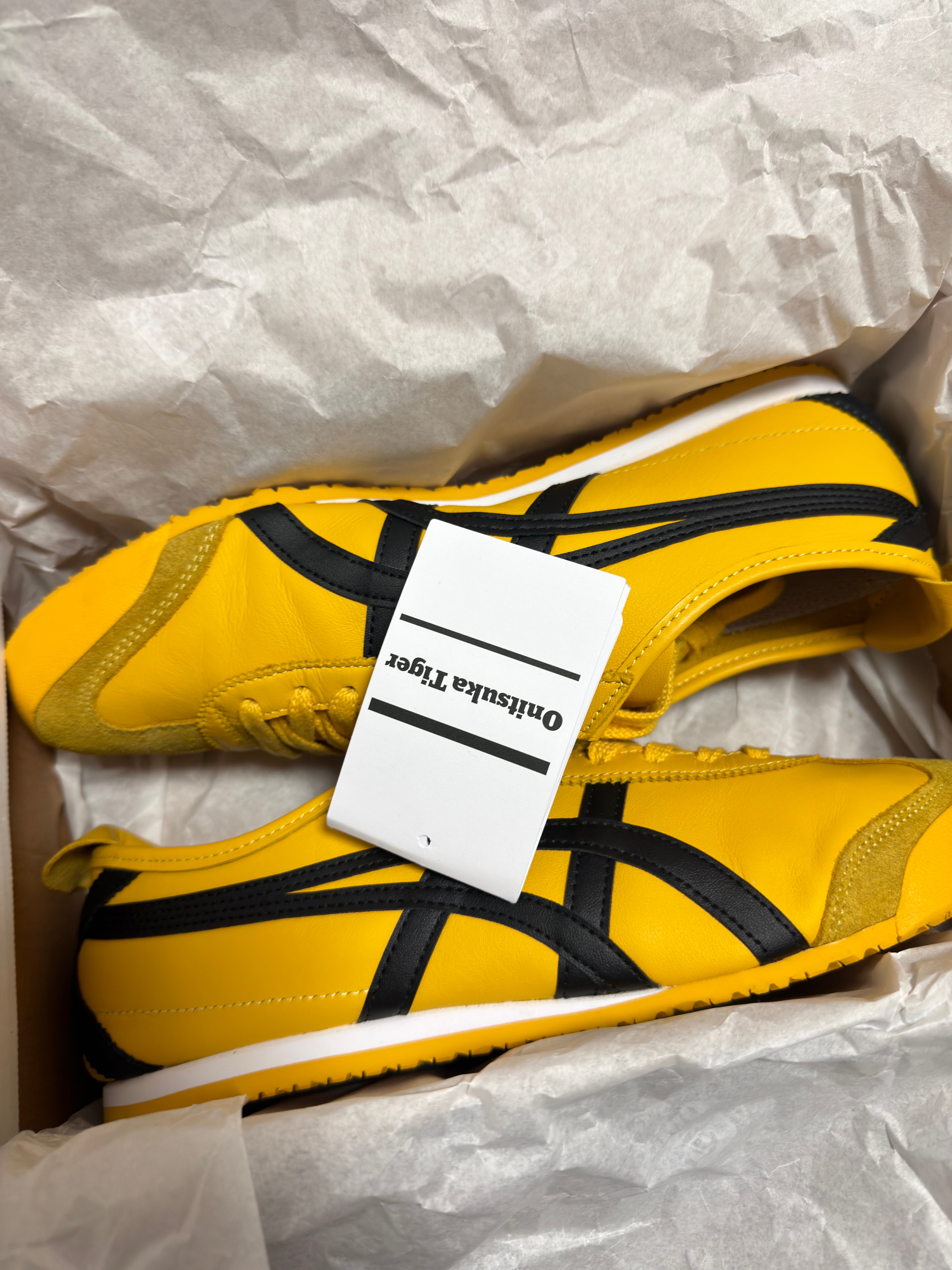 オニツカタイガー メキシコ66 "イエロー/ブラック"