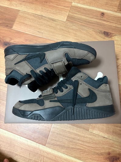 Travis Scott × Nike Jordan Jumpman Jack TR CJ1 T-Rexx "Black and Dark Mocha"
