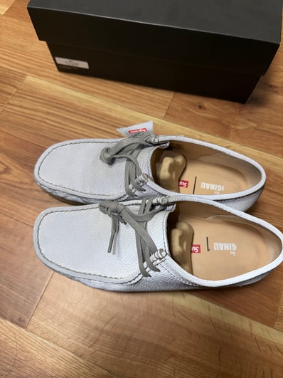Supreme × Clarks Reflective Wallabee "Silver" (25SS Week 17)