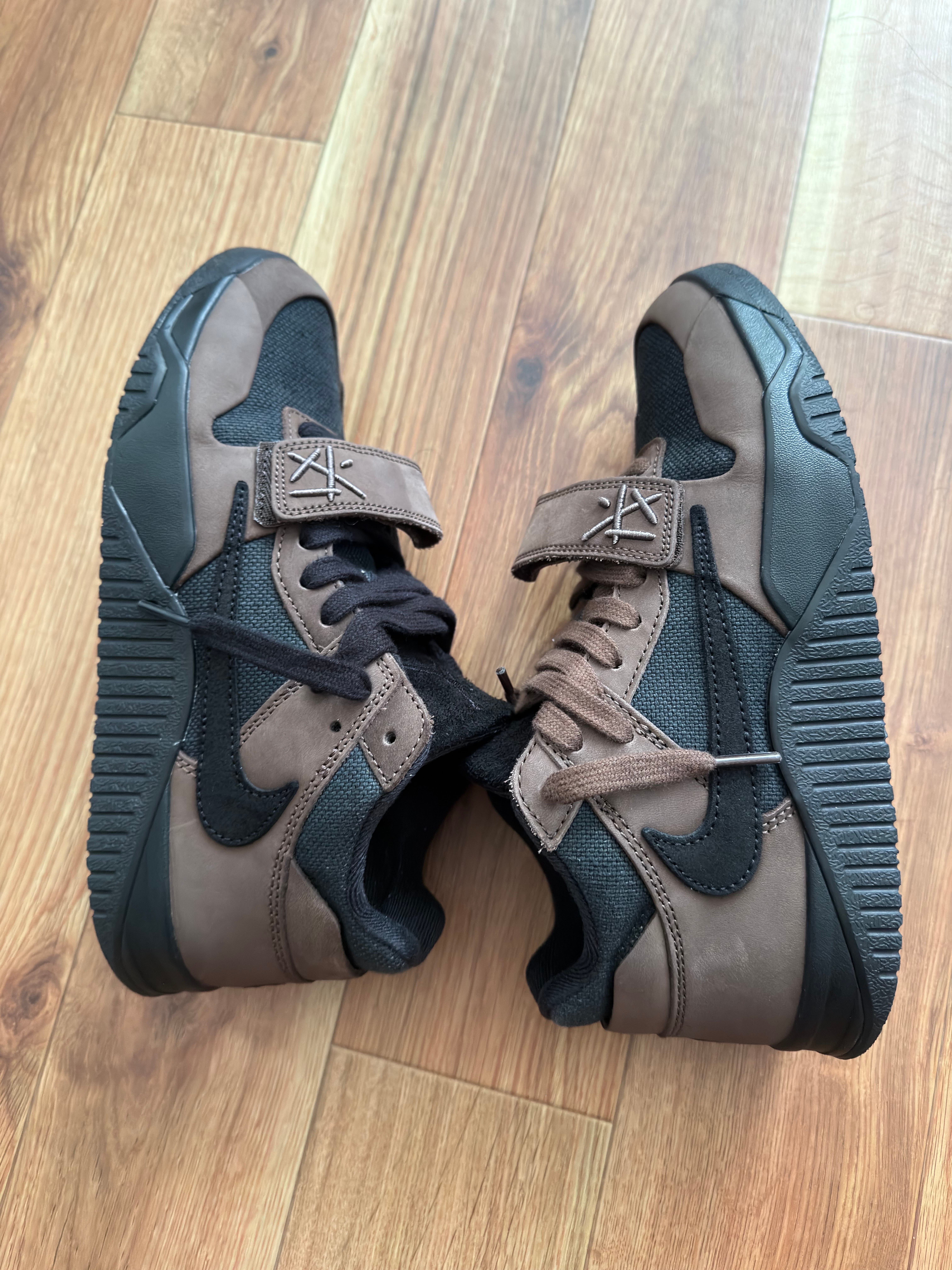 Travis Scott × Nike Jordan Jumpman Jack TR CJ1 T-Rexx "Black and Dark Mocha"