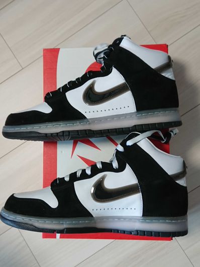 SLAM JAM x NIKE DUNK HIGH "WHITE/CLEAR BLACK"