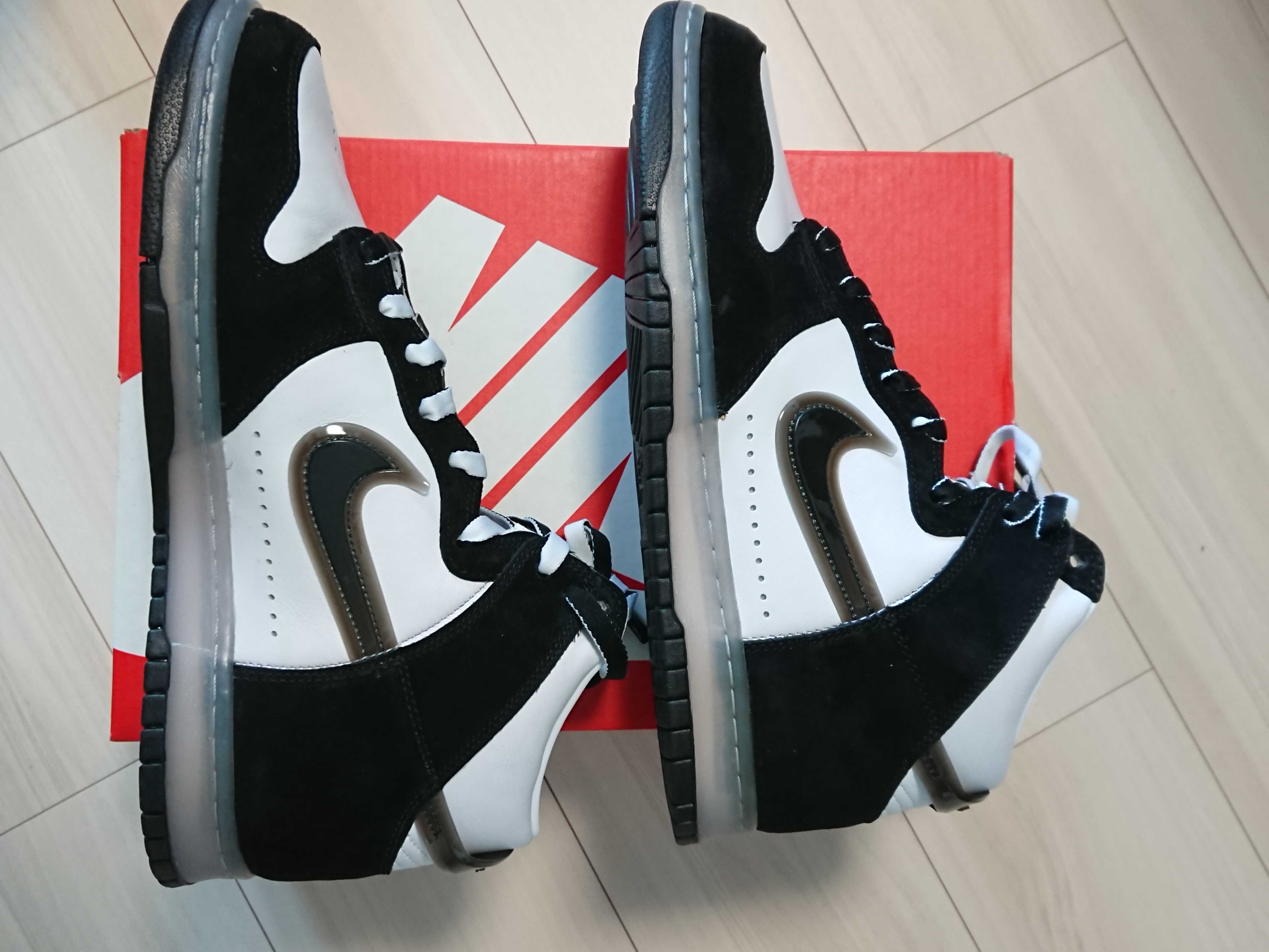 SLAM JAM x NIKE DUNK HIGH "WHITE/CLEAR BLACK"