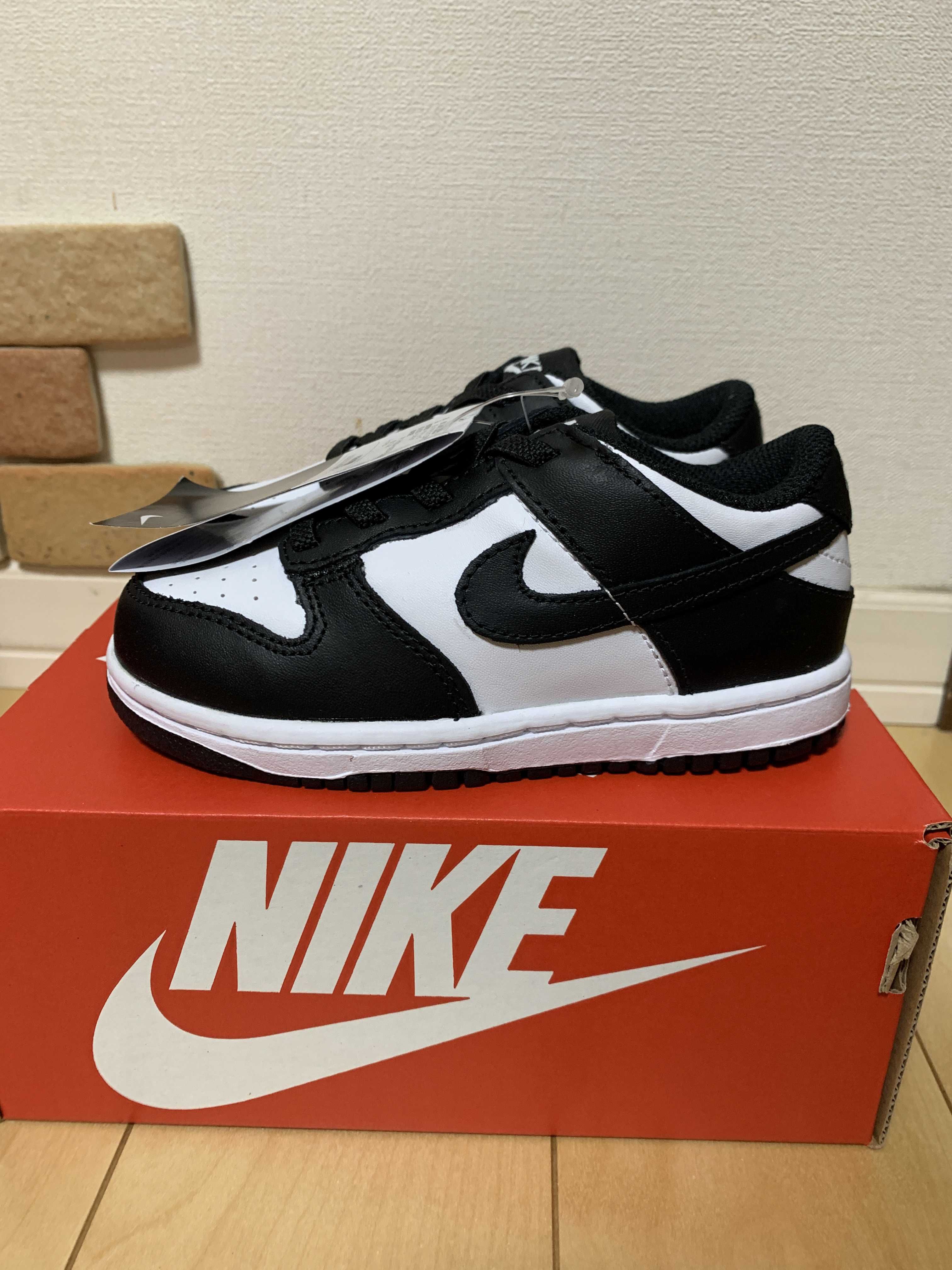 Nike TD Dunk Low "White/Black"