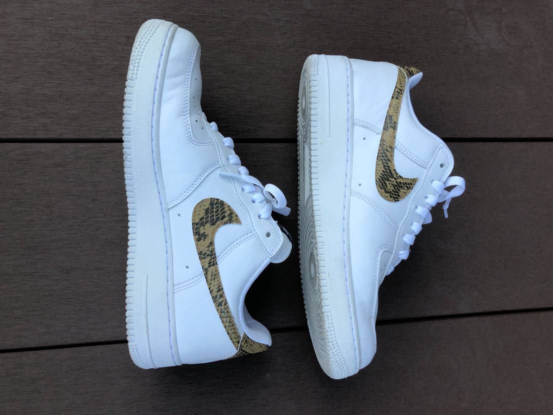 Nike Air Force 1 Low Retro PRM QS "Ivory Snake" (2019) AO1635-100
