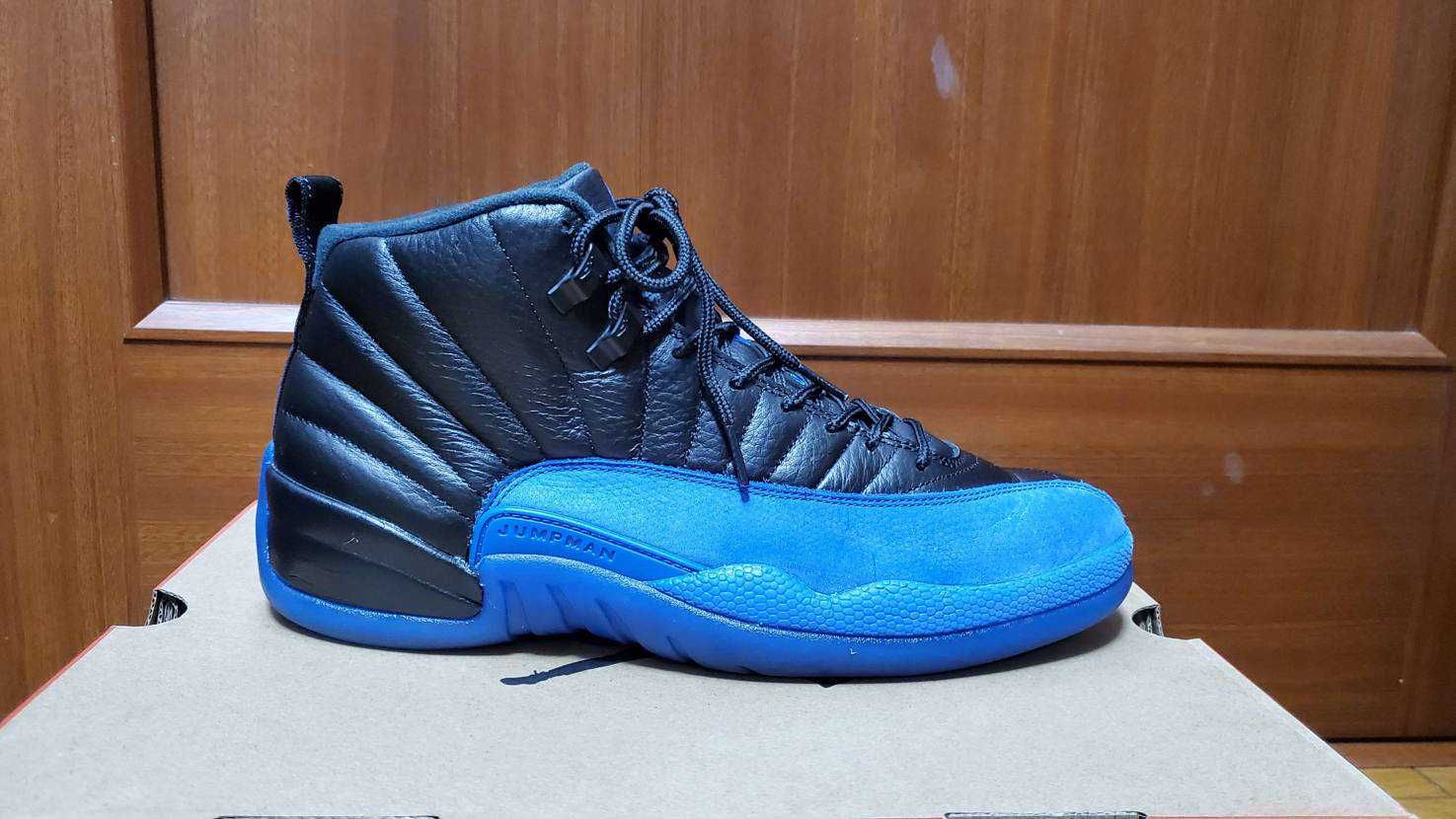 NIKE AIR JORDAN 12 "BLACK GAME ROYAL"