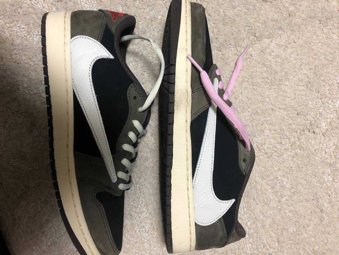 Travis Scott × Nike Air Jordan 1 Low OG SP-T  "Black/Dark Mocha"