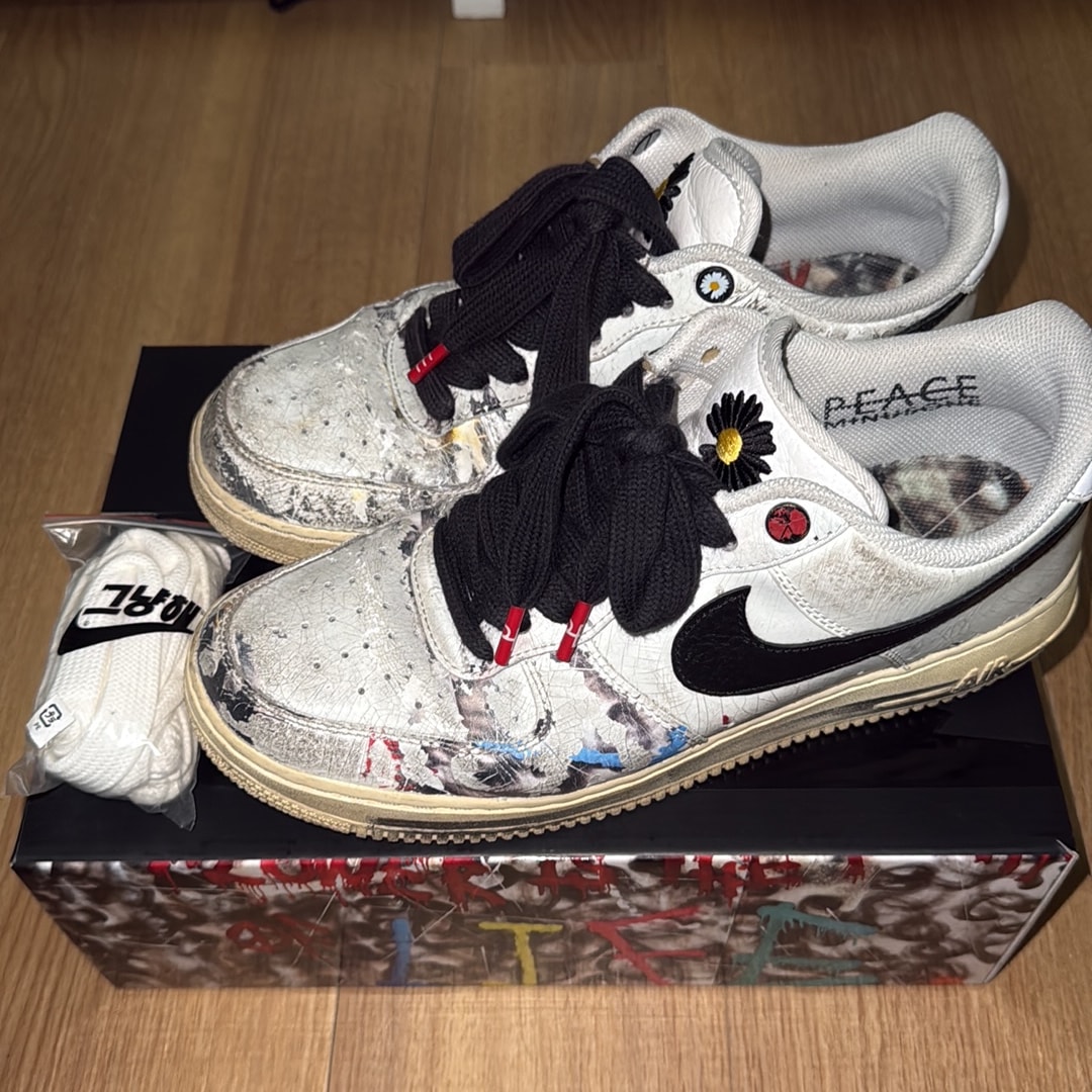 PEACEMINUSONE × Nike Air Force 1 Low "Para-noise/White/Black" / G-DRAGON