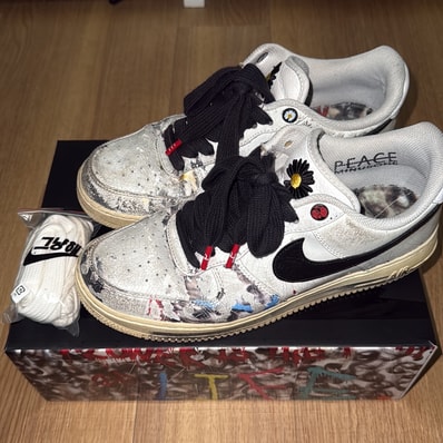 PEACEMINUSONE × Nike Air Force 1 Low "Para-noise/White/Black" / G-DRAGON