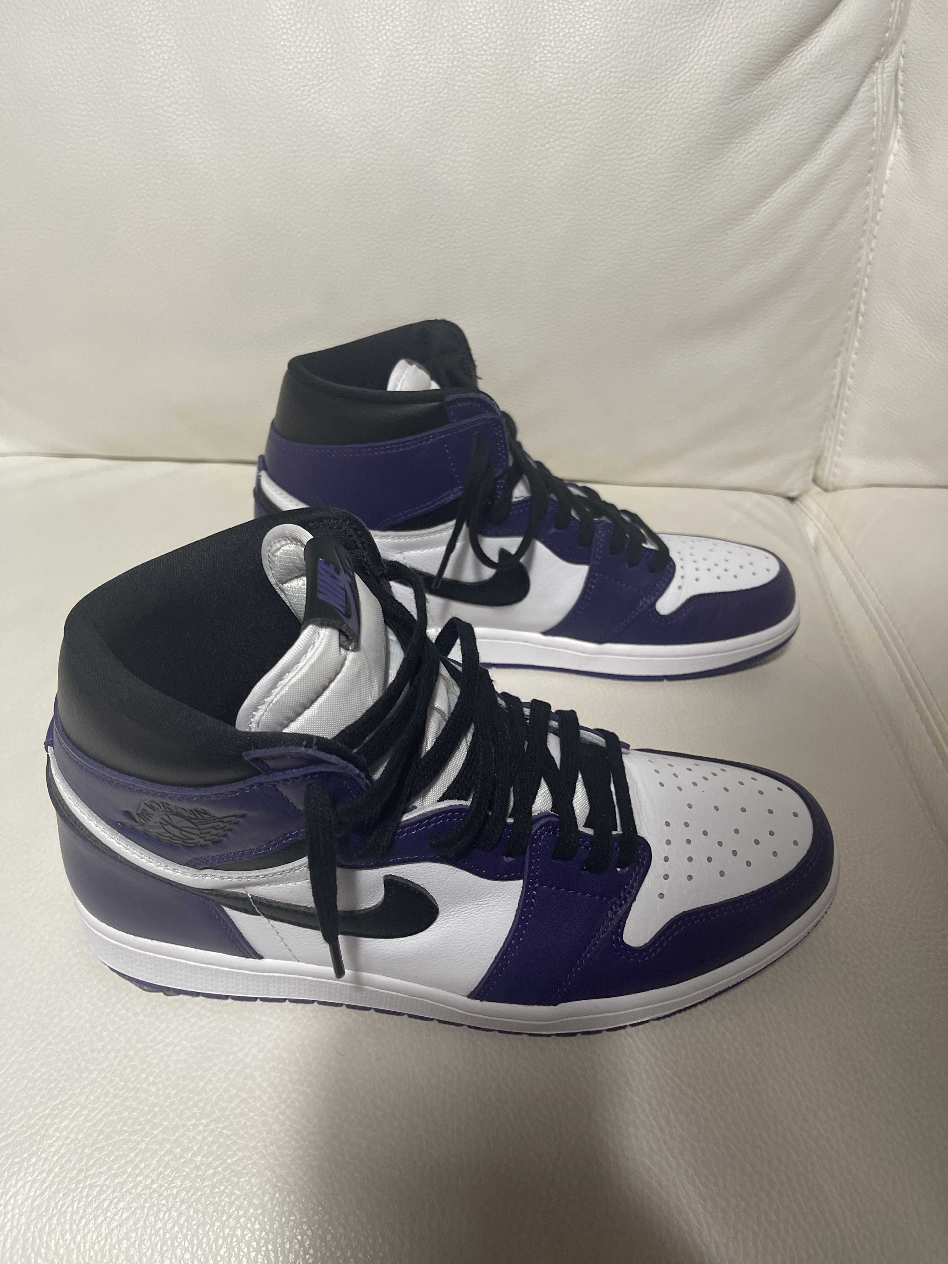 Nike Air Jordan 1 Retro High OG "Court Purple White/Black" (2020)