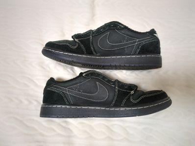 Travis Scott × Nike Air Jordan 1 Low OG SP "Black Phantom"