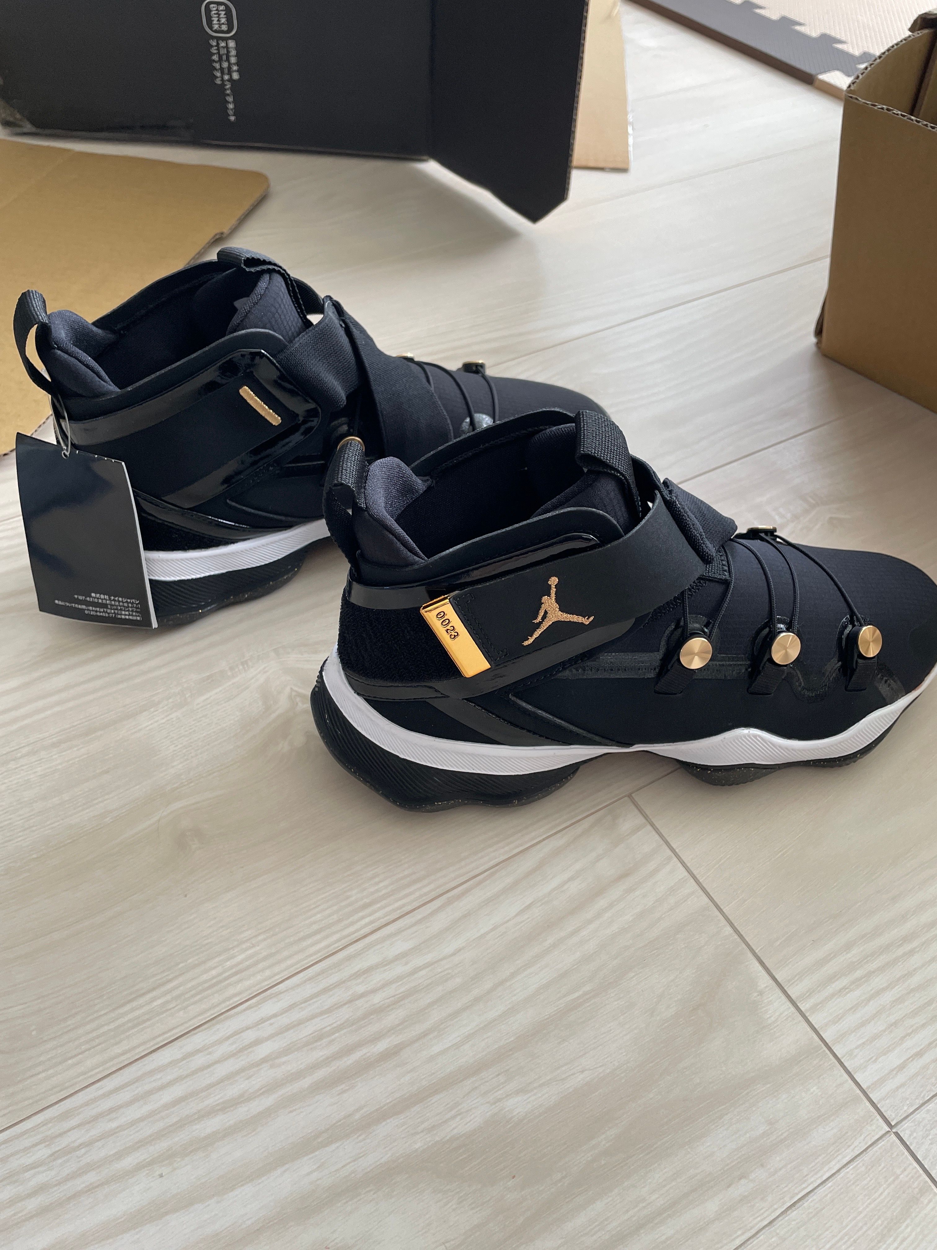 NIKE JORDAN AJNT23 "BLACK"(ブリーフケース付き)
