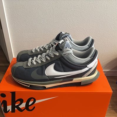 sacai × Nike Zoom Cortez "Iron Grey"