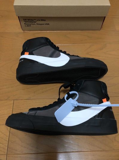 Off-White × Nike Blazer Studio Mid "Grim Reaper"