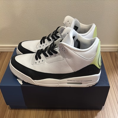 Fragment × Nike Air Jordan 3 "White/Black"