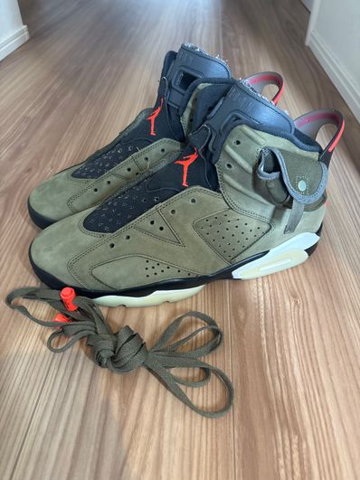 Travis Scott × Nike Air Jordan 6 Retro "Medium Olive"
