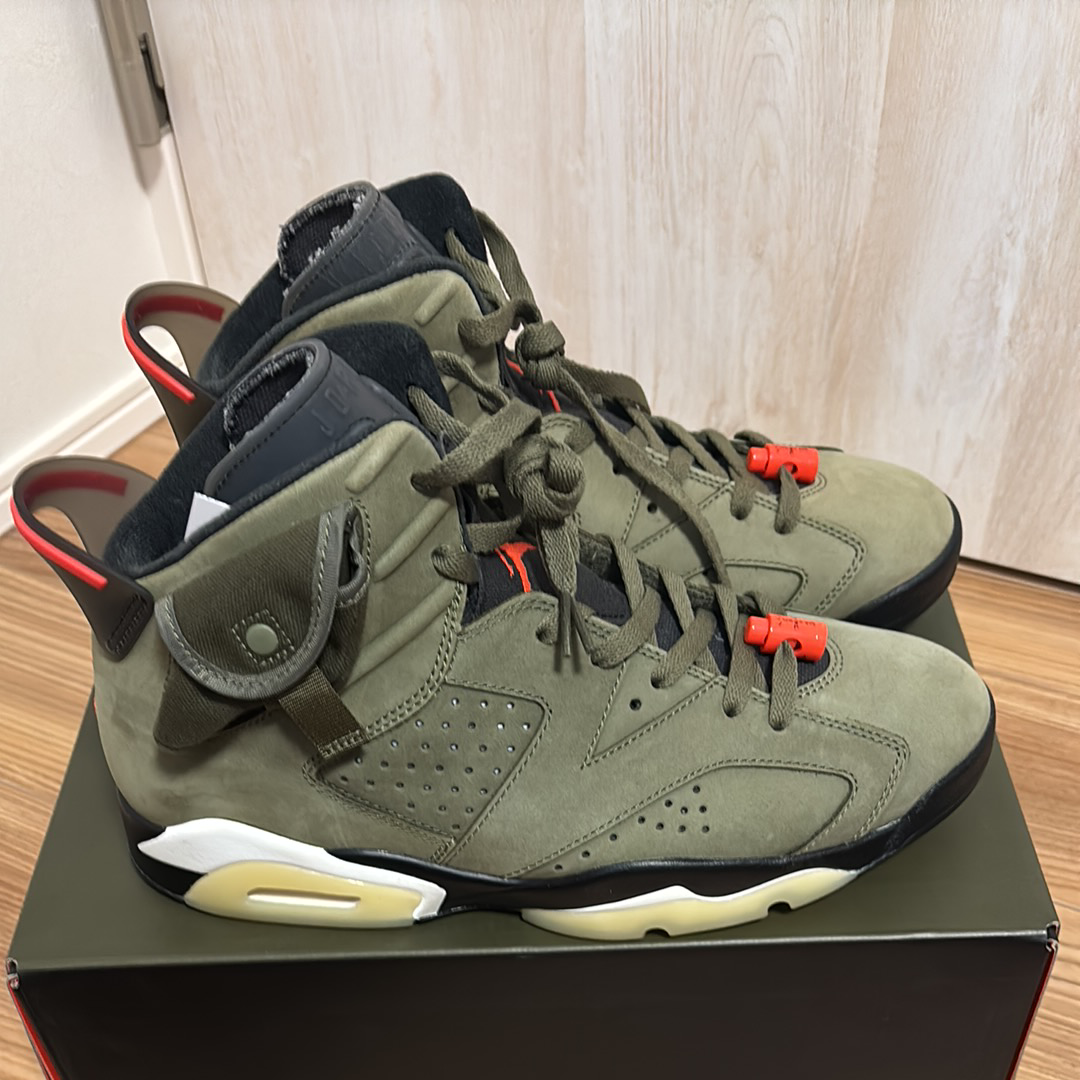 Travis Scott × Nike Air Jordan 6 Retro "Medium Olive"