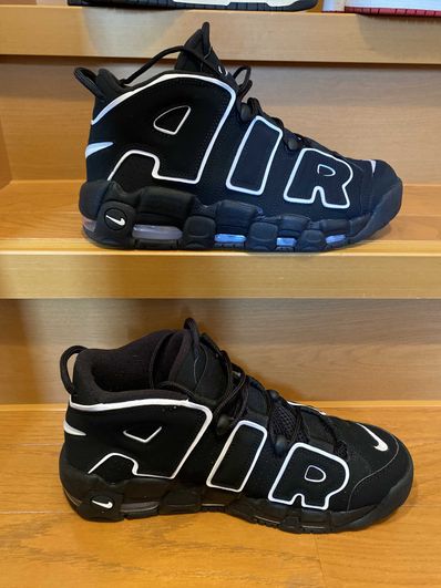 Nike Air More Uptempo "Black/White"(2020)