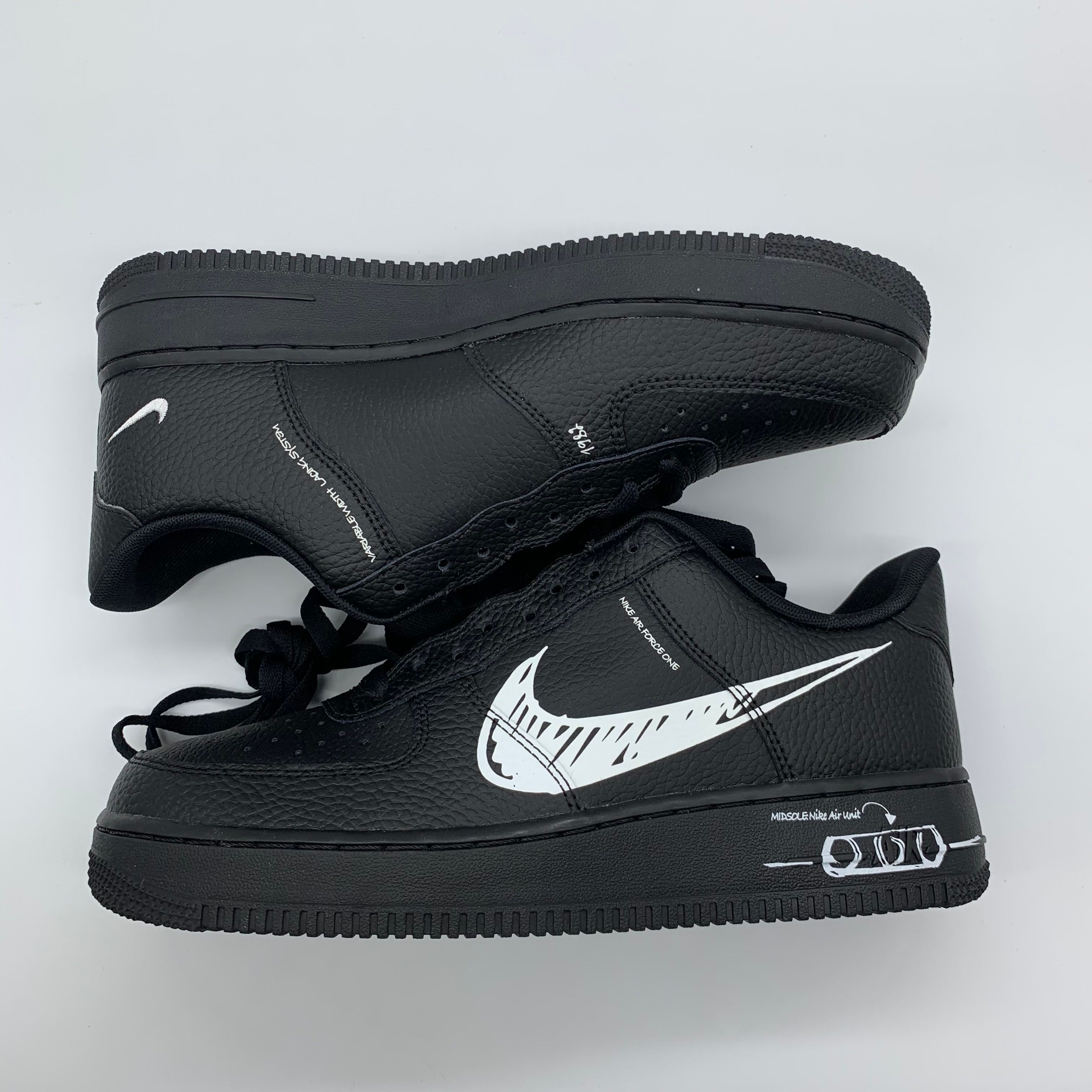 Nike Air Force 1 Low Lv8 Utility "White Sketch"   