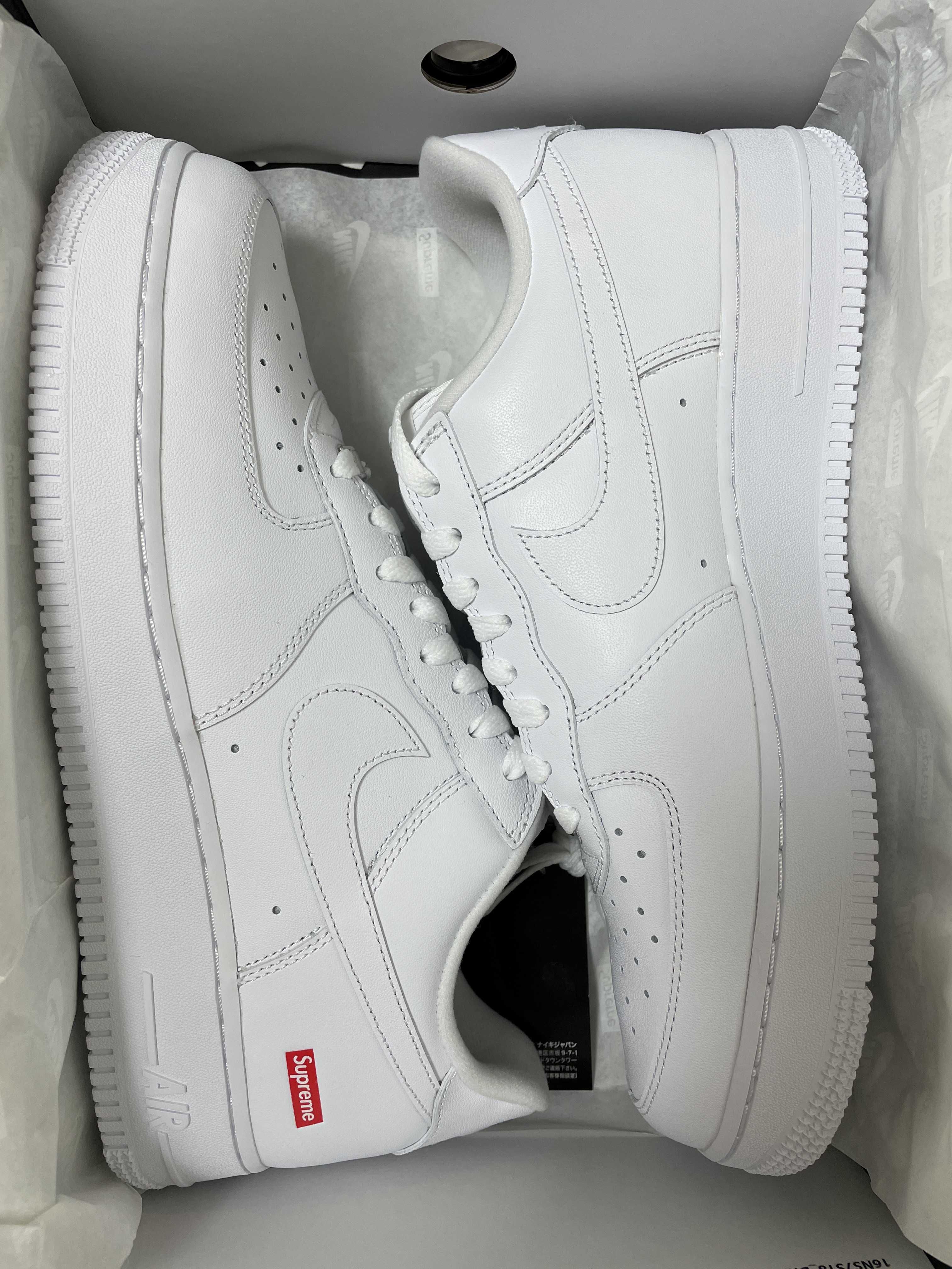 Supreme × Nike Air Force 1 Low "White"