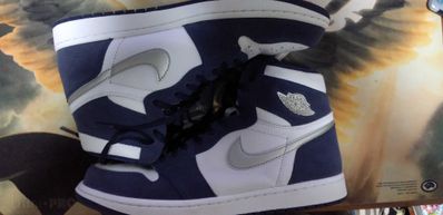 Nike Air Jordan 1 High OG CO.JP "White/Midnight Navy" (2020)(ブリーフケースなし)