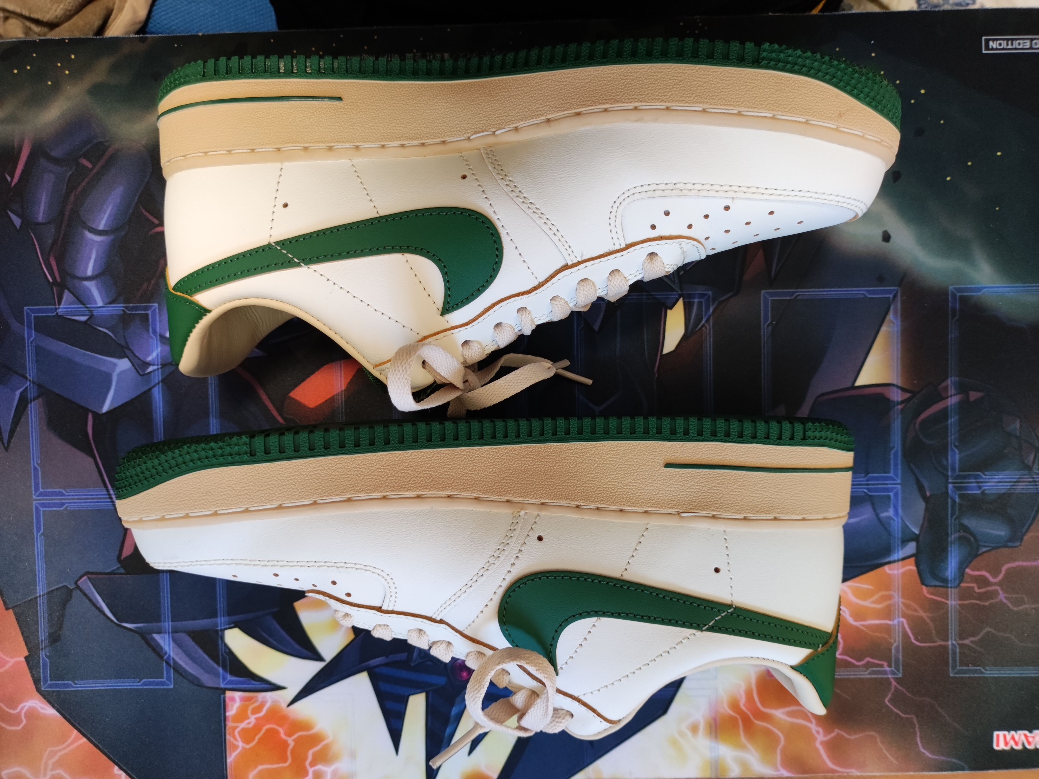 Nike Women's Air Force 1 Low "Green and Muslin"