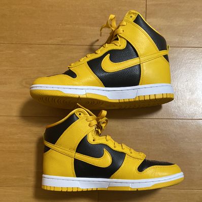 Wu-Tang Clan × Nike Dunk High Retro PRM "Black and Pollen"