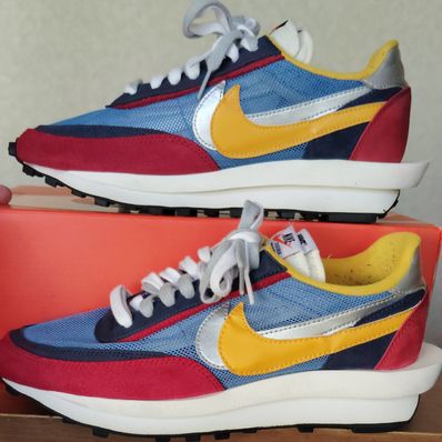 sacai × Nike LDV Waffle "Red/Blue"