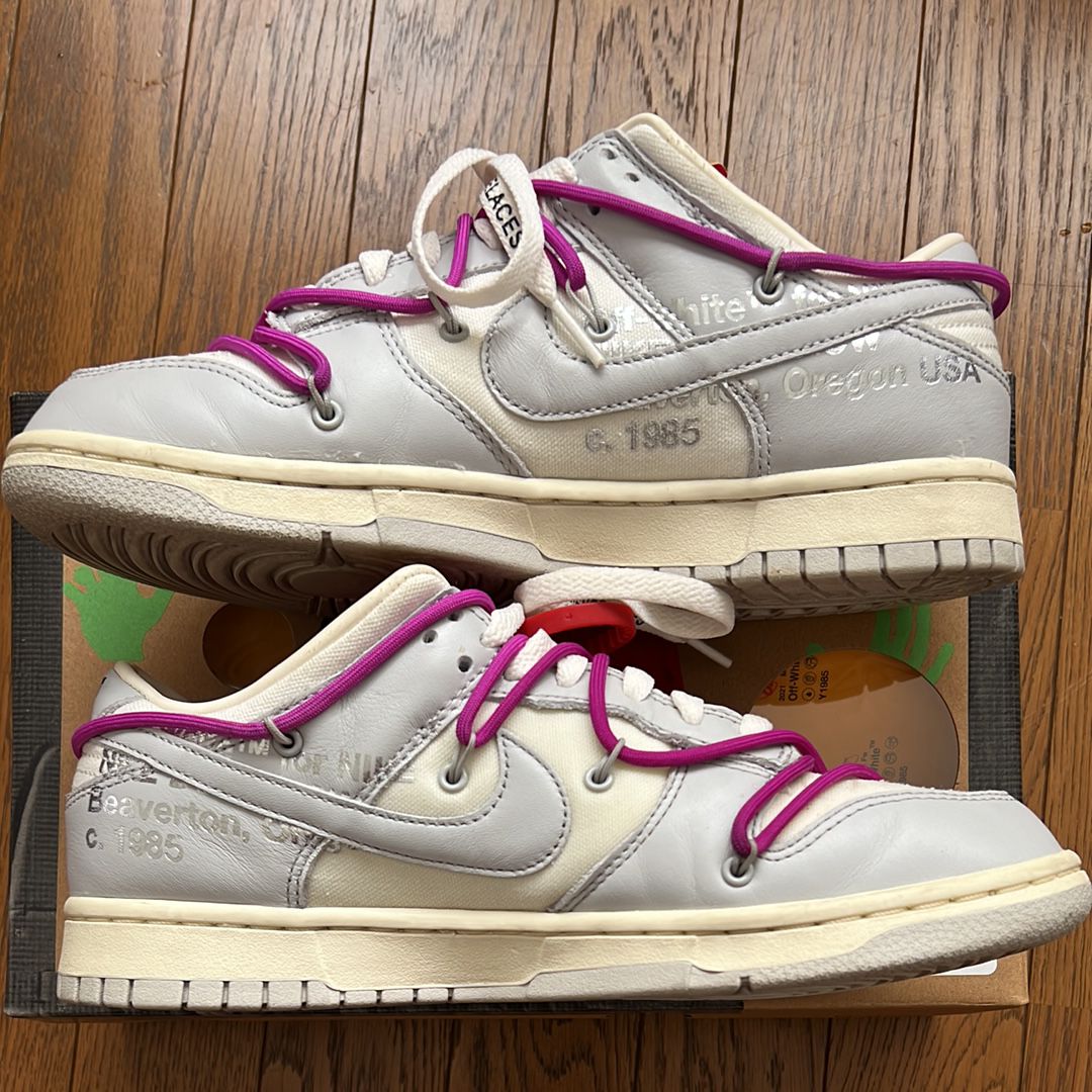 Off-White × Nike Dunk Low 1 of 50 "Lot.45"