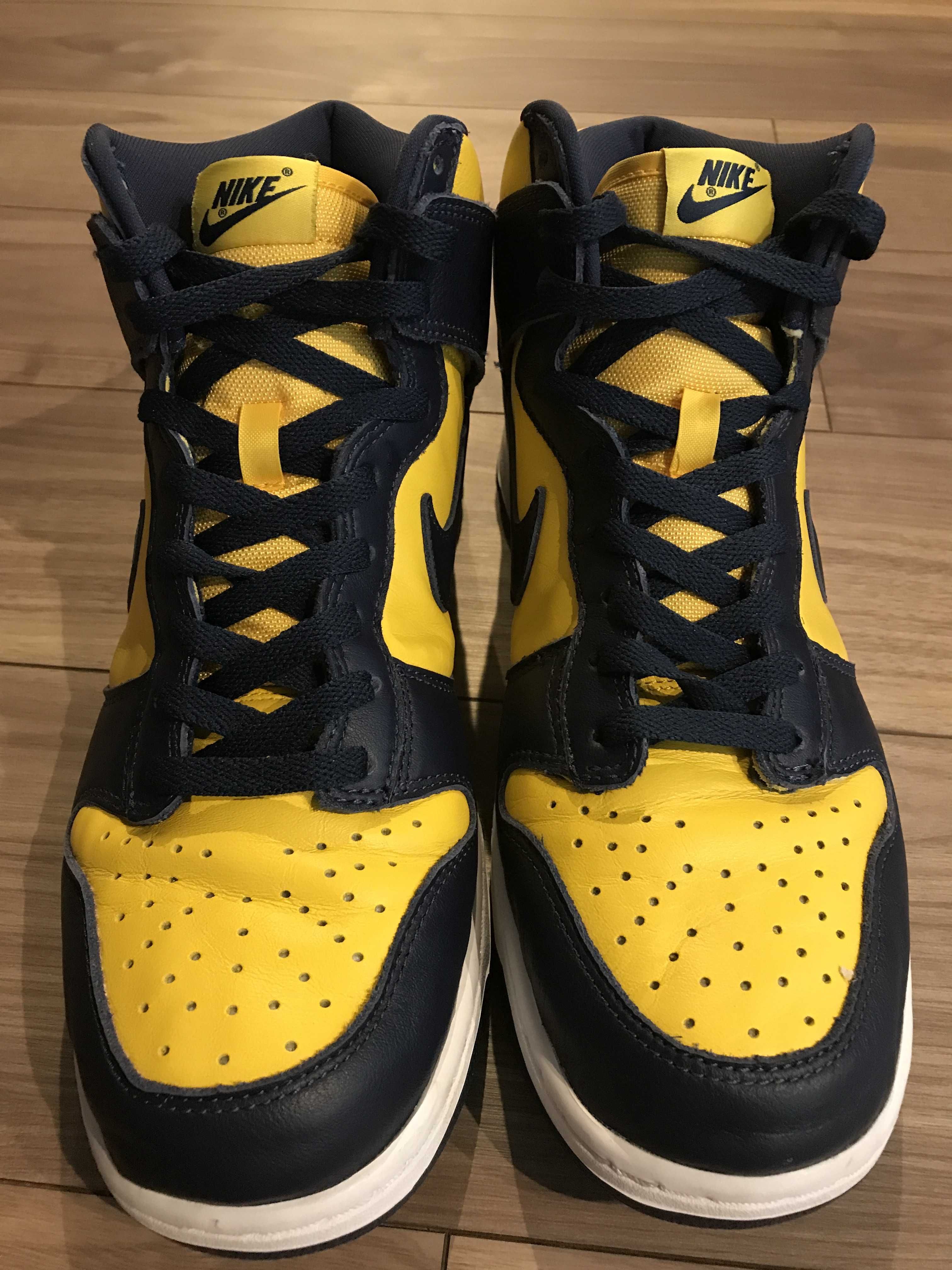 Nike Dunk High Michigan ナイキ　ダンク　ハイ　ミシガン ナイキ ダンク ハイ 