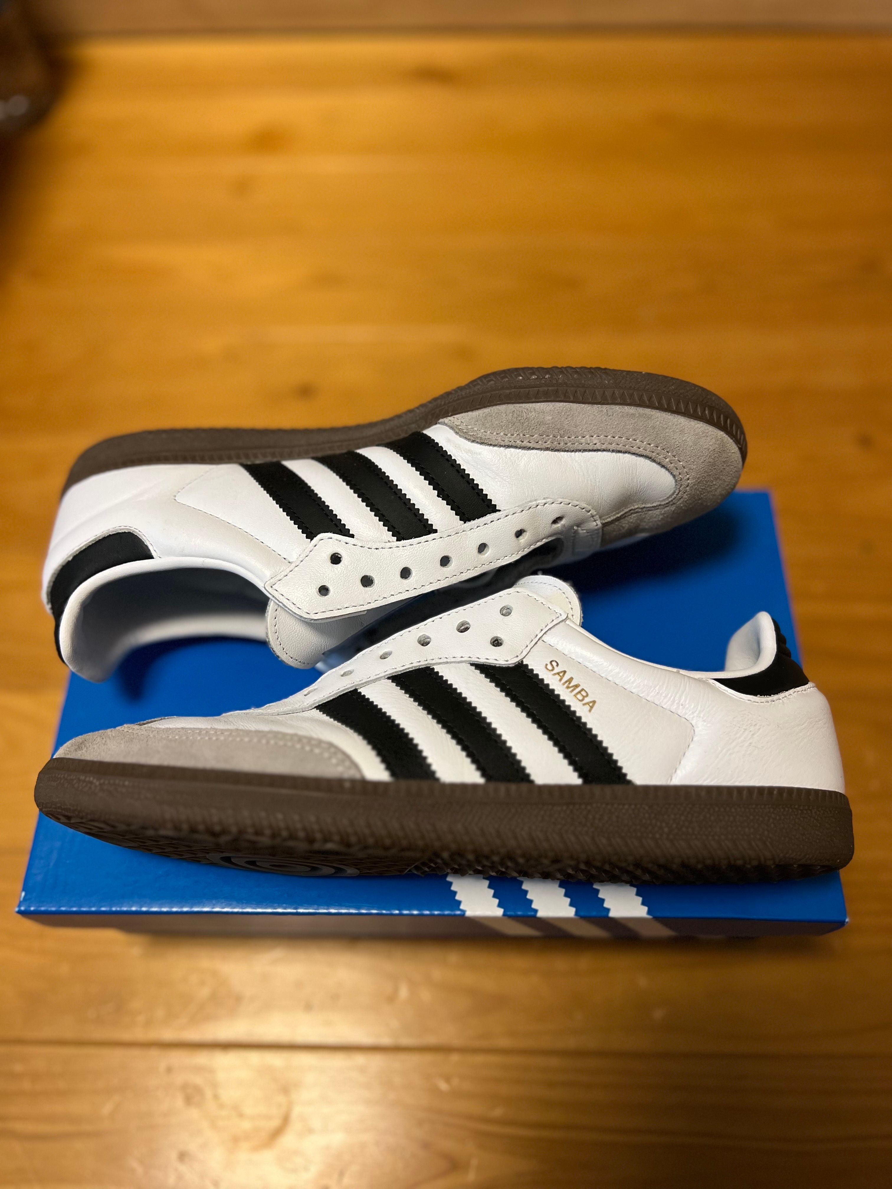 adidas Samba OG "Cloud White/Core Black/Clear Granite"