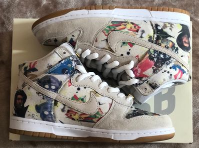 Supreme × Nike SB Dunk High "Rammellzee"