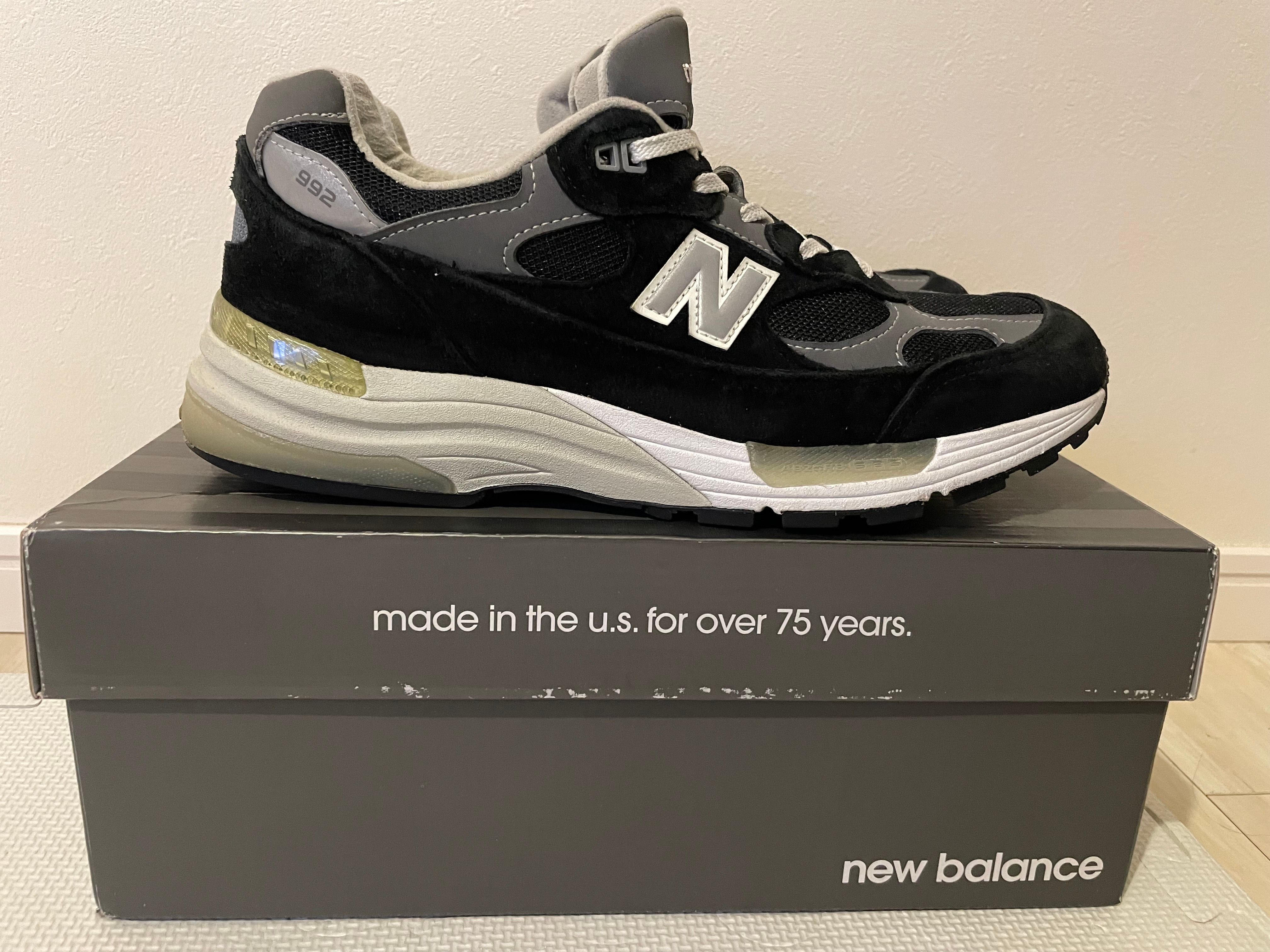 New Balance 992 "Black" (2021)